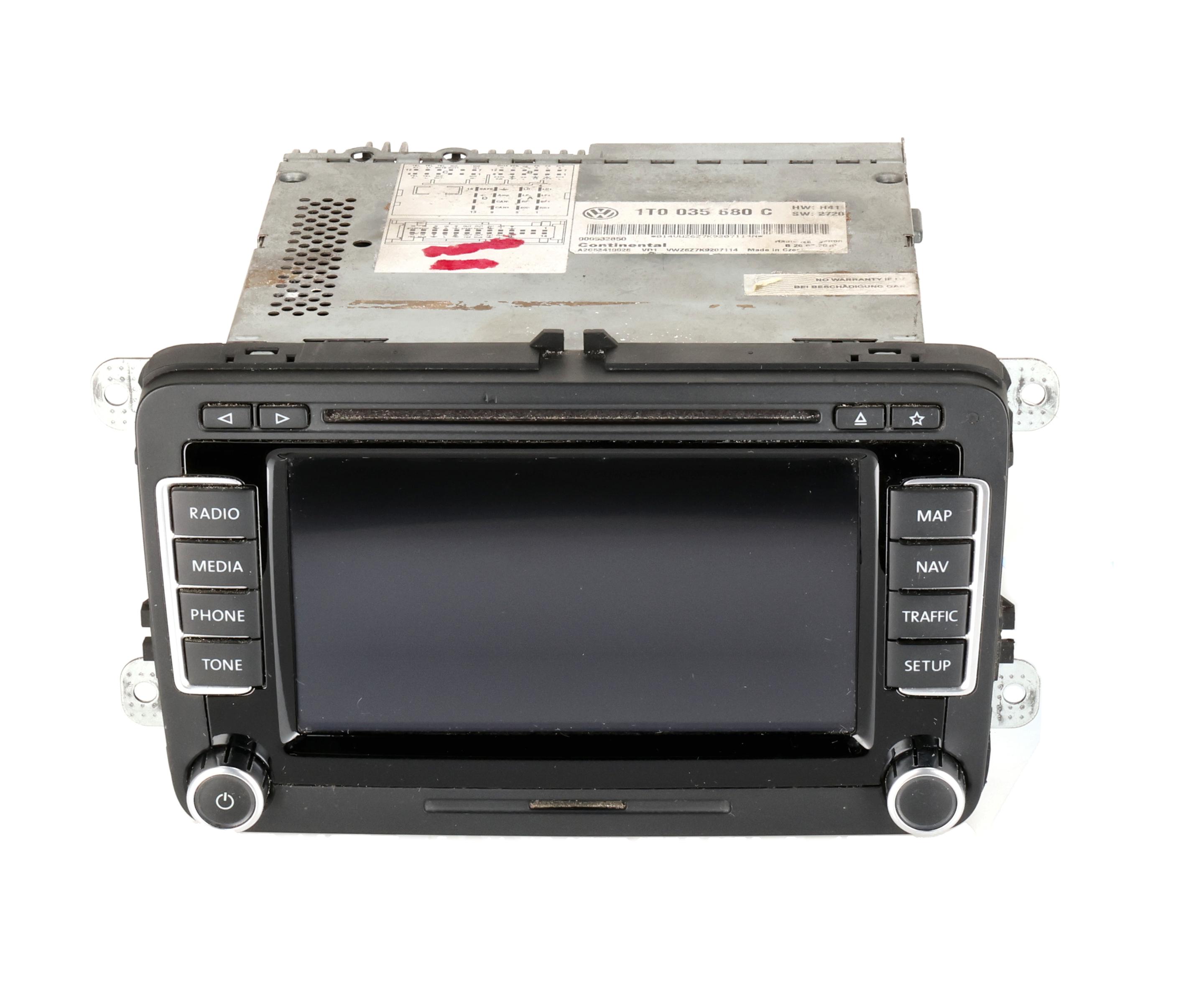 Headunit (Multimedia) VW Passat B7 Variant (362) 1.4 TSI  90 kW  122 PS (08.2010-12.2014)