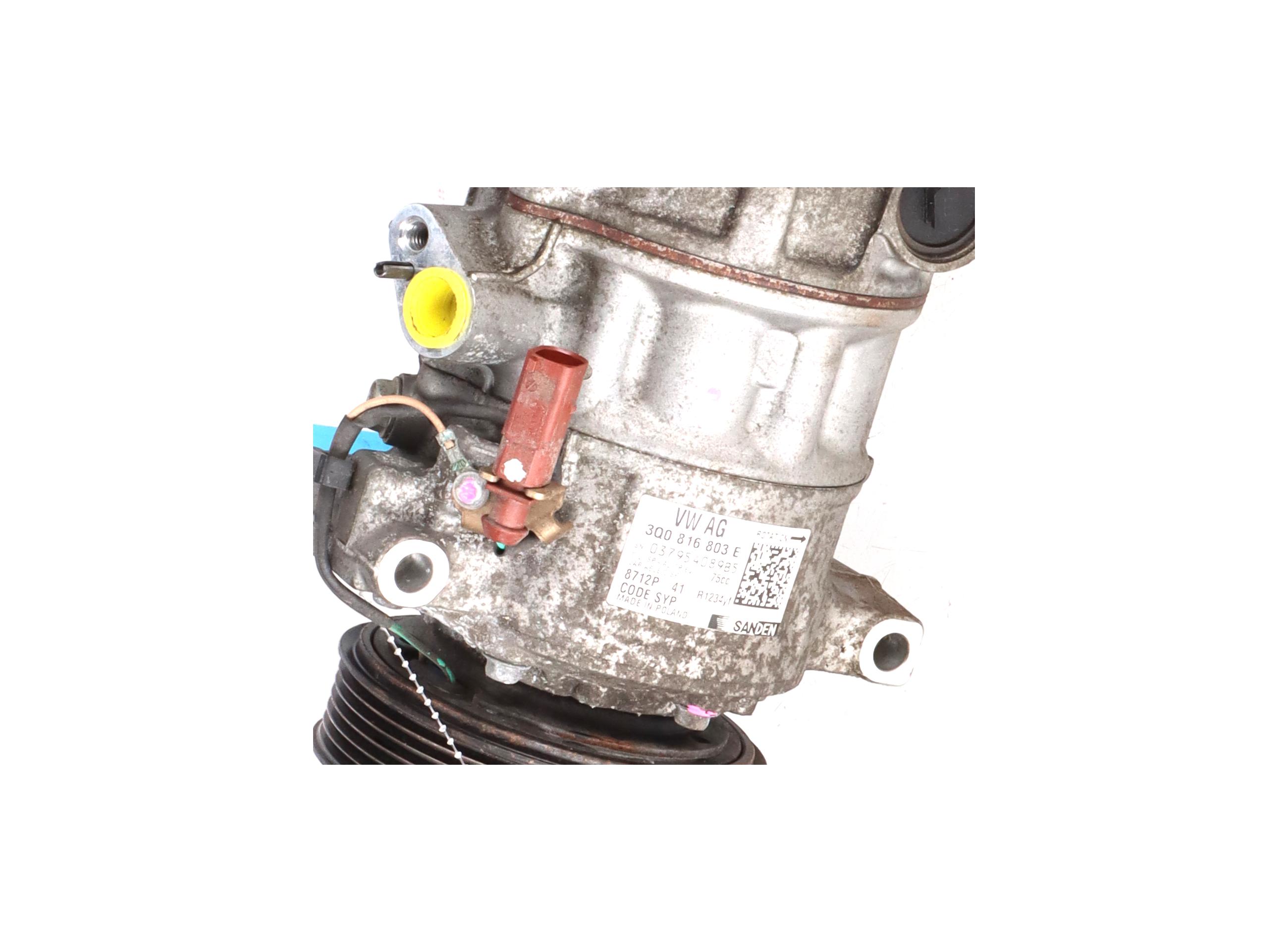 Compresseur de climatisation VW Polo VI (AW) 1.0 TSI  70 kW  95 PS (06.2017-> )