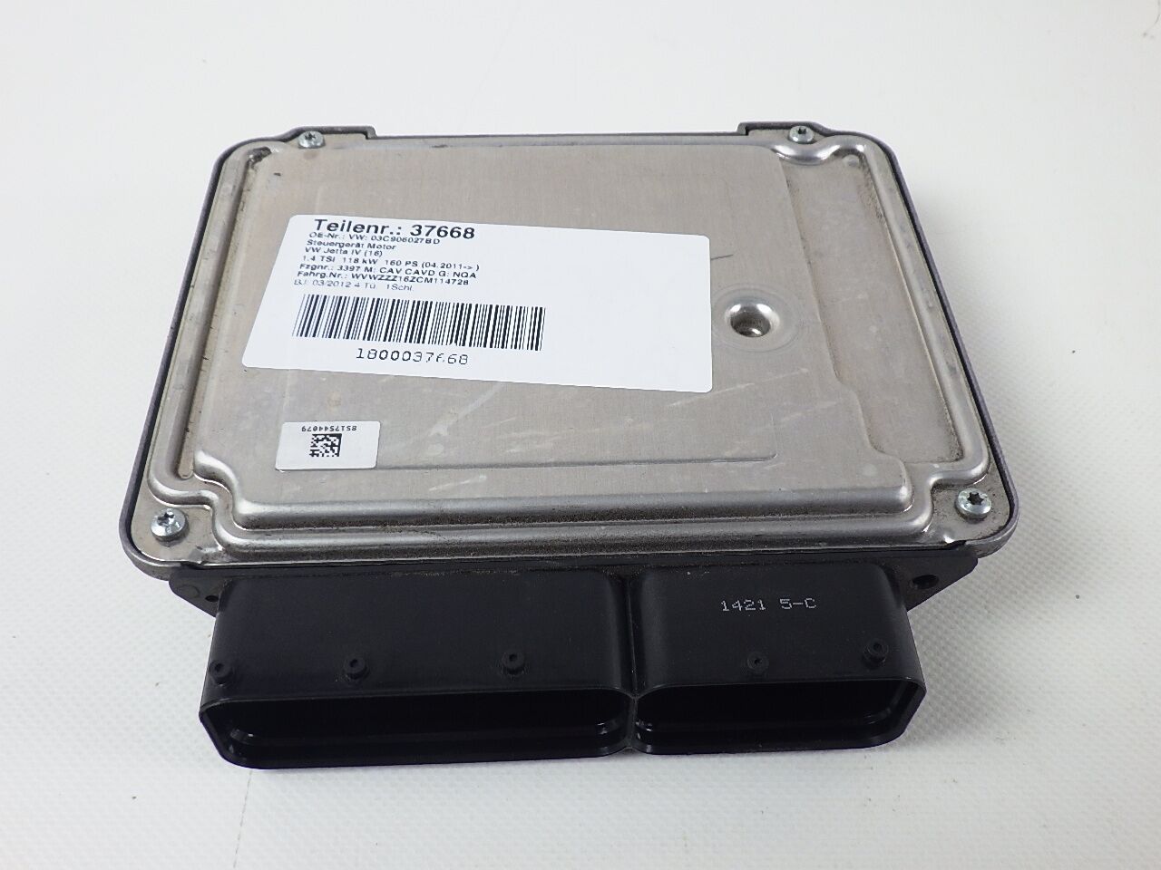 Control unit for engine VW Jetta IV (16) 1.4 TSI  118 kW  160 PS (04.2011-> )