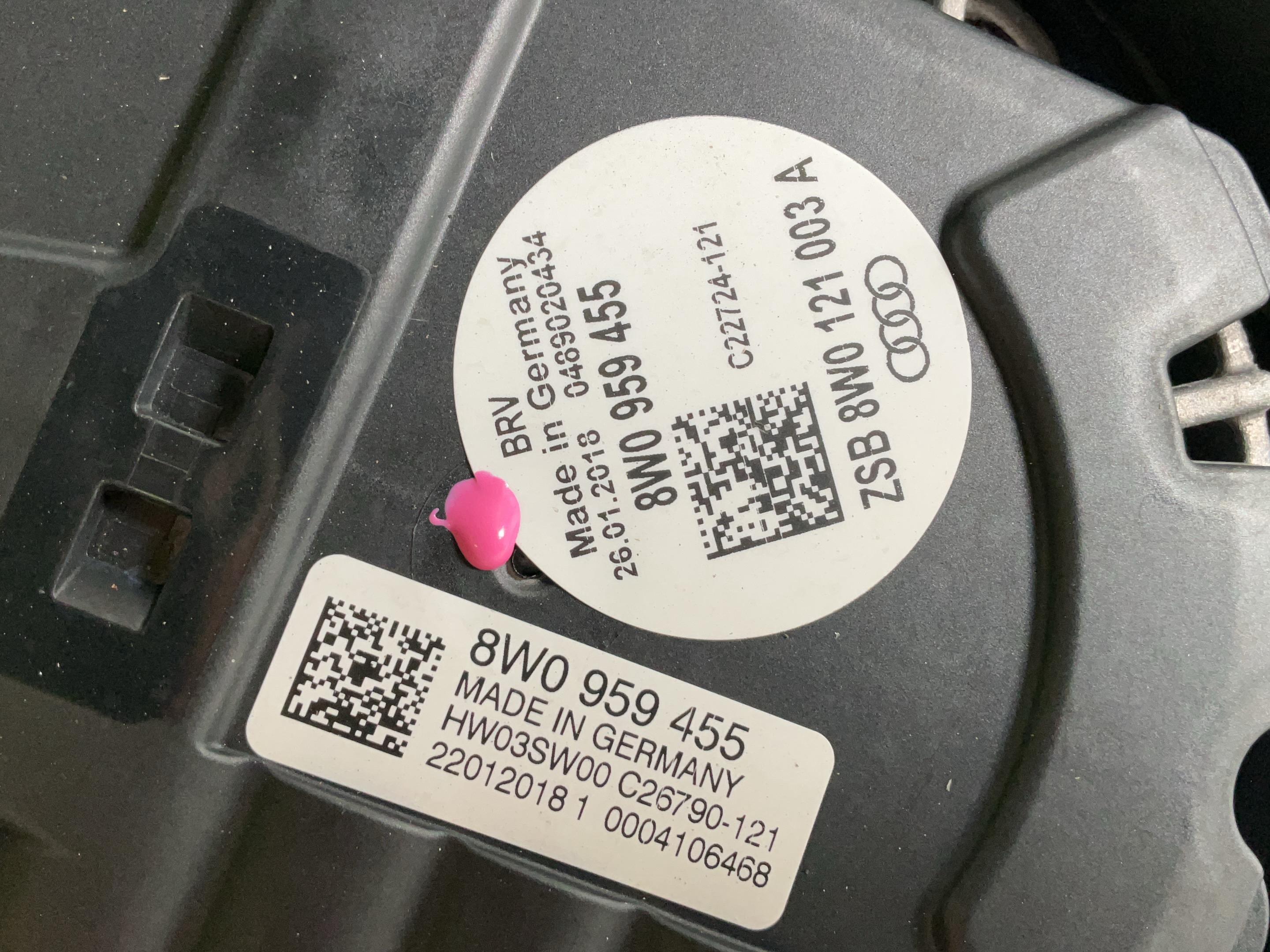 Elektrolüfter AUDI A4 (8W, B9) 1.4 TFSI  110 kW  150 PS (08.2015-> )