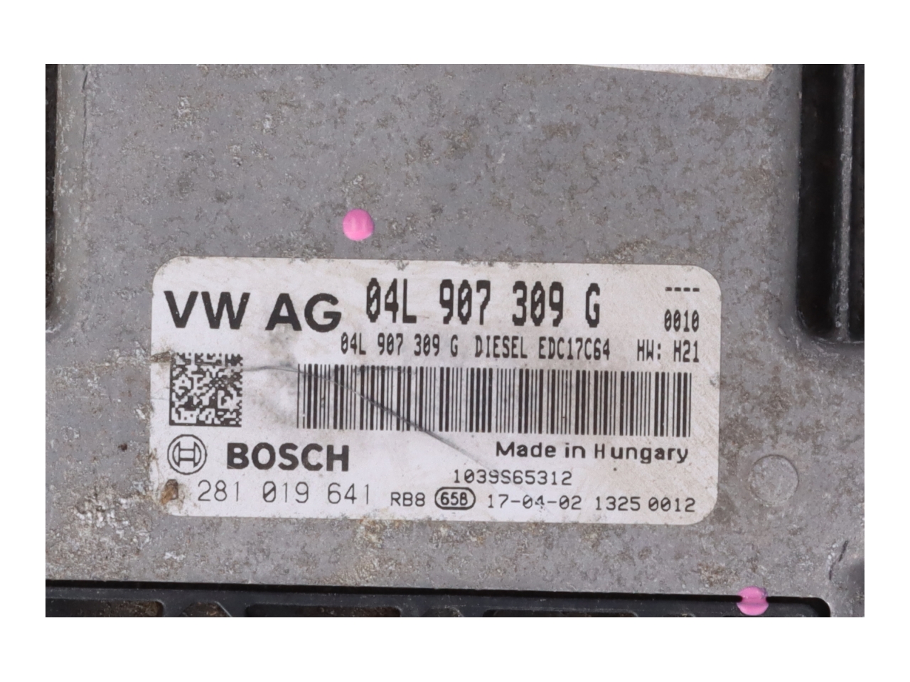Control unit for engine VW Scirocco III (13) 2.0 TDI  135 kW  184 PS (05.2014-11.2017)