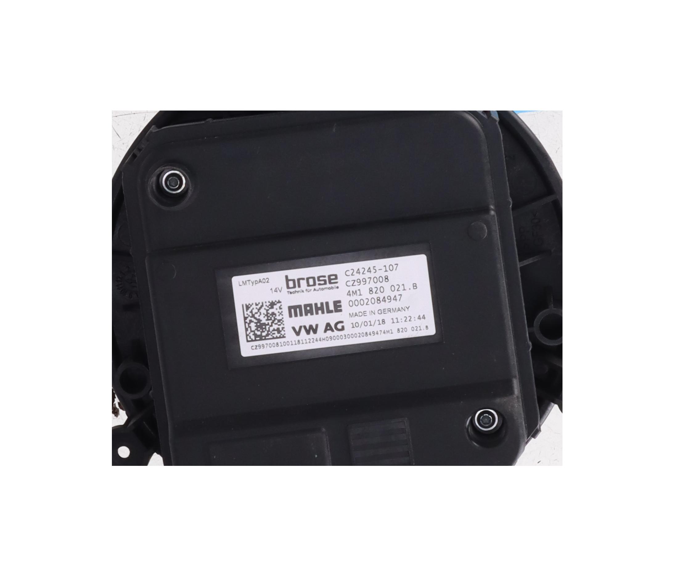 Ventilator de încălzire AUDI A4 (8W, B9) 1.4 TFSI  110 kW  150 PS (08.2015-> )