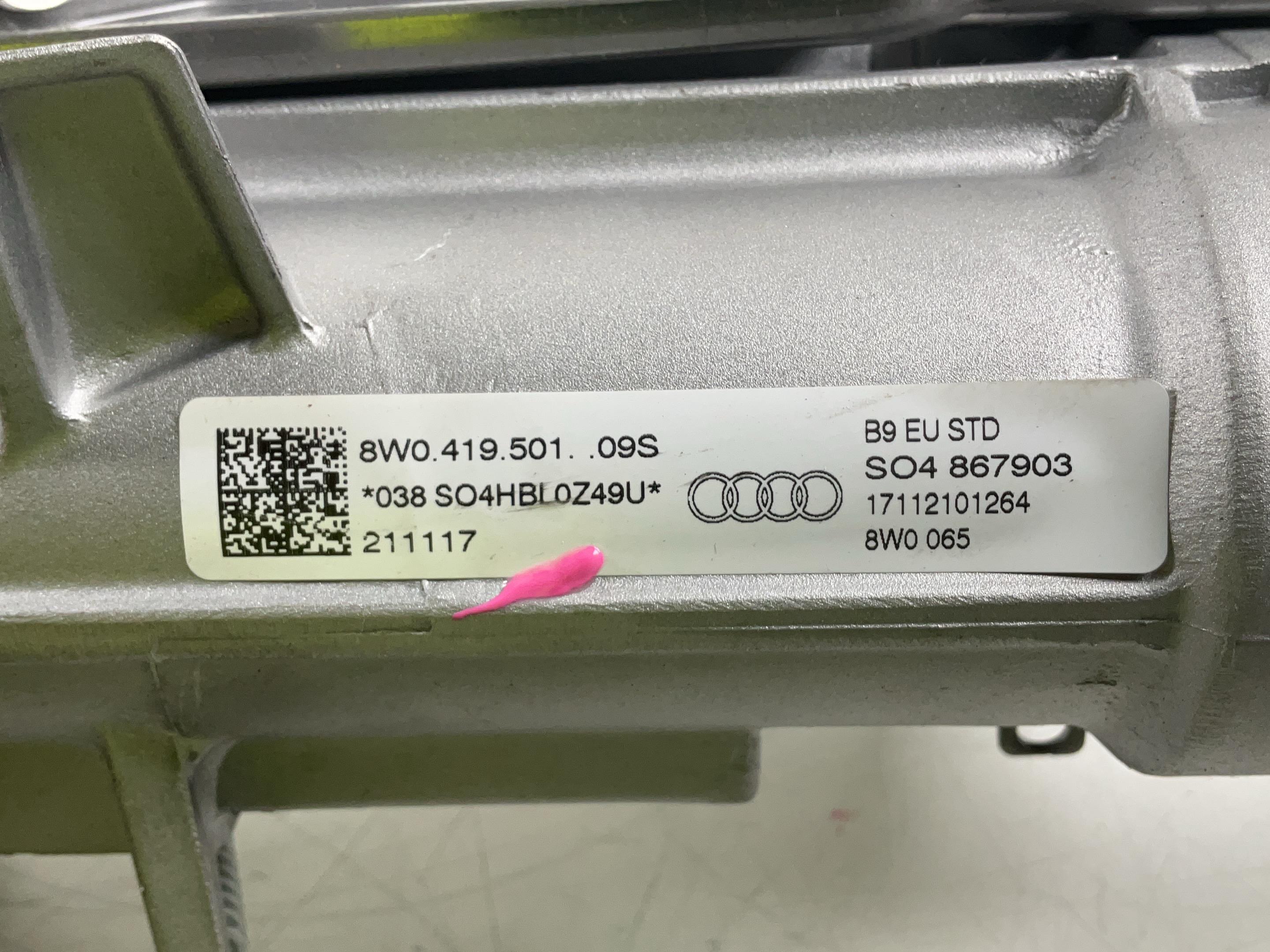 Steering column AUDI A4 Avant (8W, B9) 1.4 TFSI  110 kW  150 PS (02.2016-> )