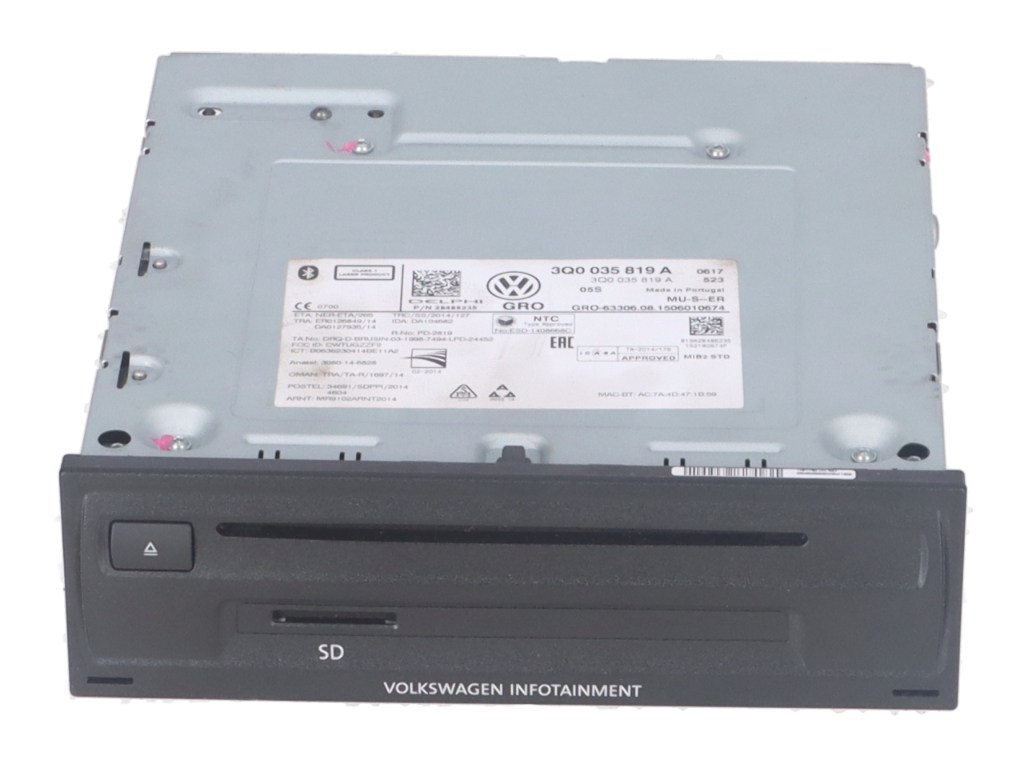 Headunit (Multimedia) VW Touran II (5T) 2.0 TDI  110 kW  150 PS (05.2015-> )