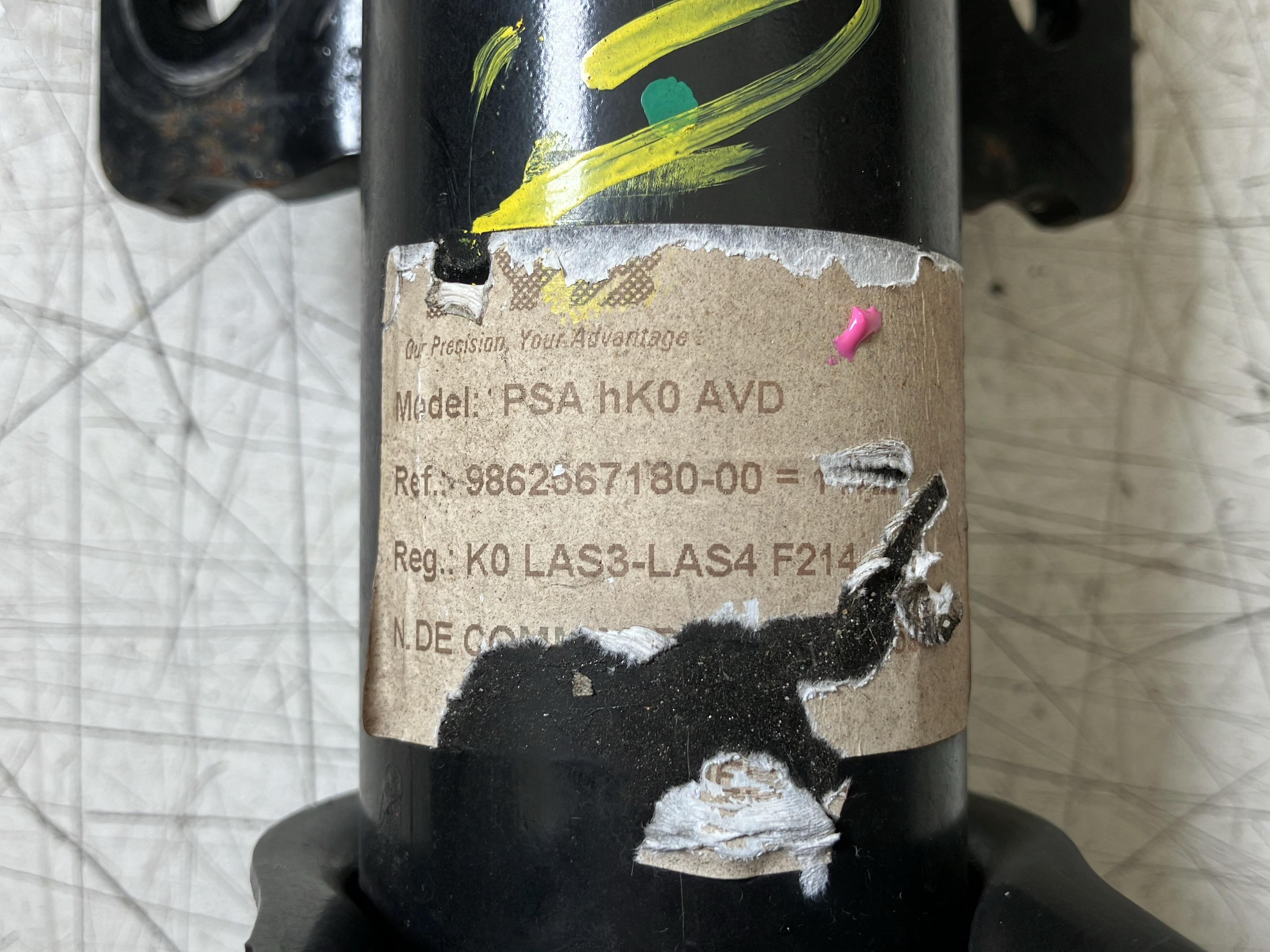 Suspension strut left front PEUGEOT Expert III Kasten (V) E-Expert Hydrogen  100 kW  136 PS (10.2024-> )