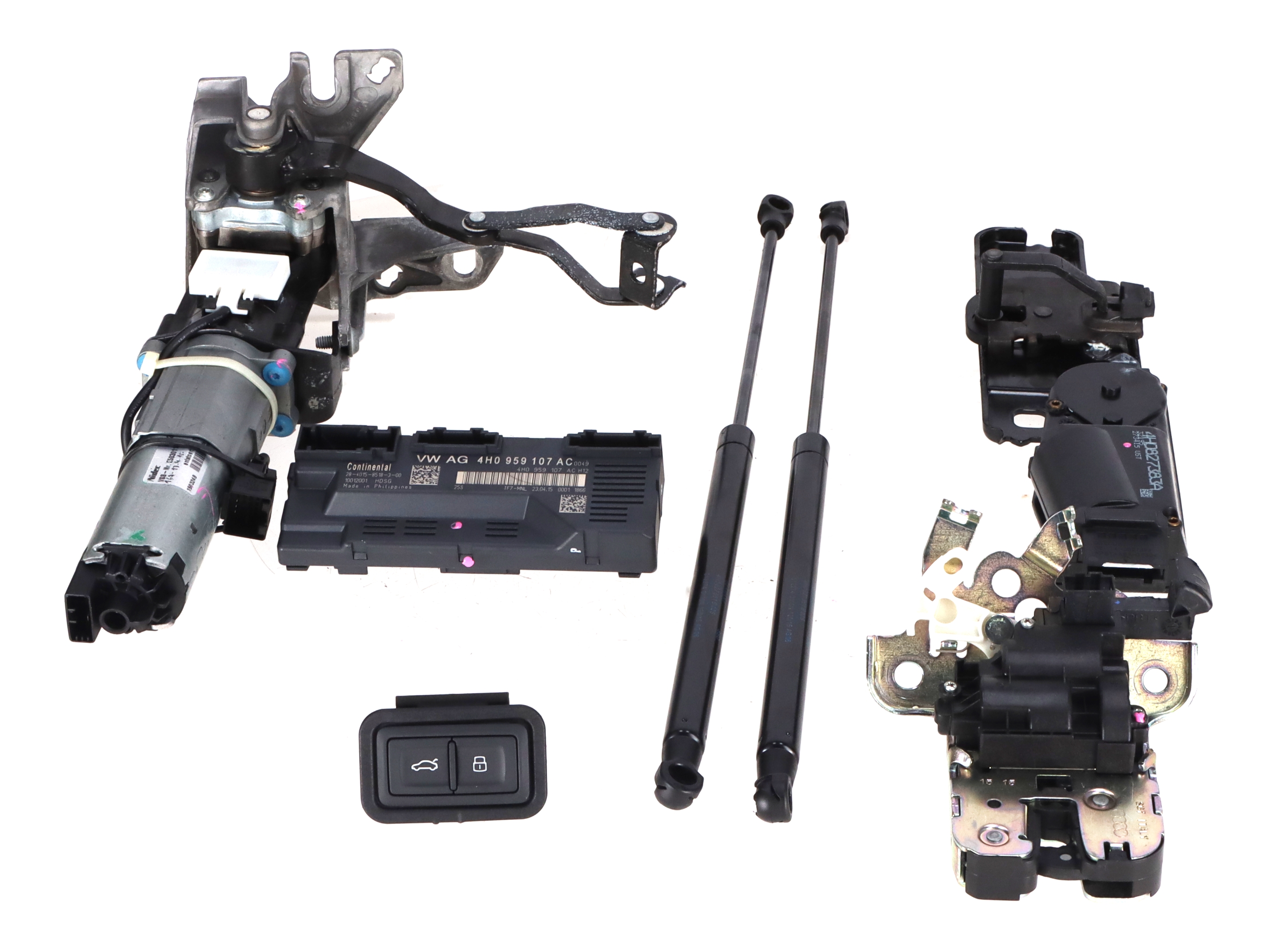 Electric trunk set AUDI A8 (4H) 4.0 TFSI quattro  320 kW  435 PS (10.2013-12.2015)