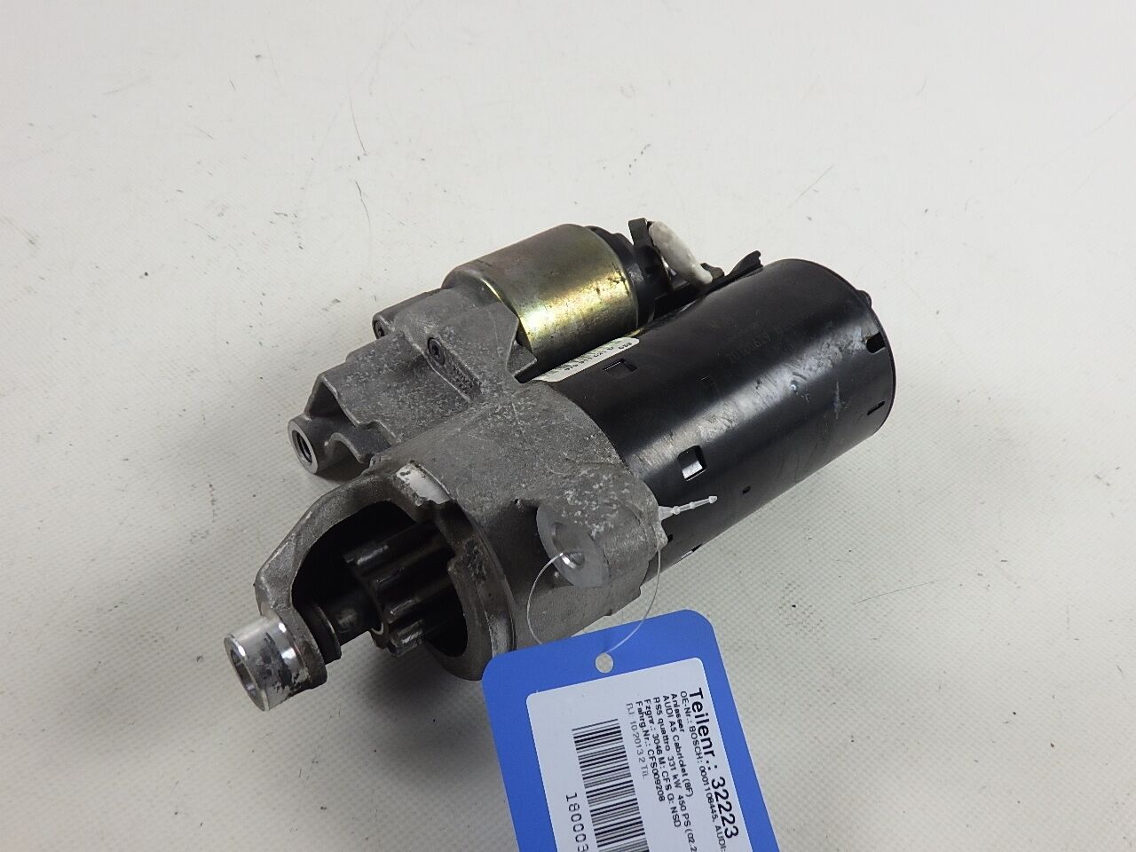 Startmotor AUDI A5 Cabriolet (8F) RS5 quattro  331 kW  450 PS (11.2012-08.2015)