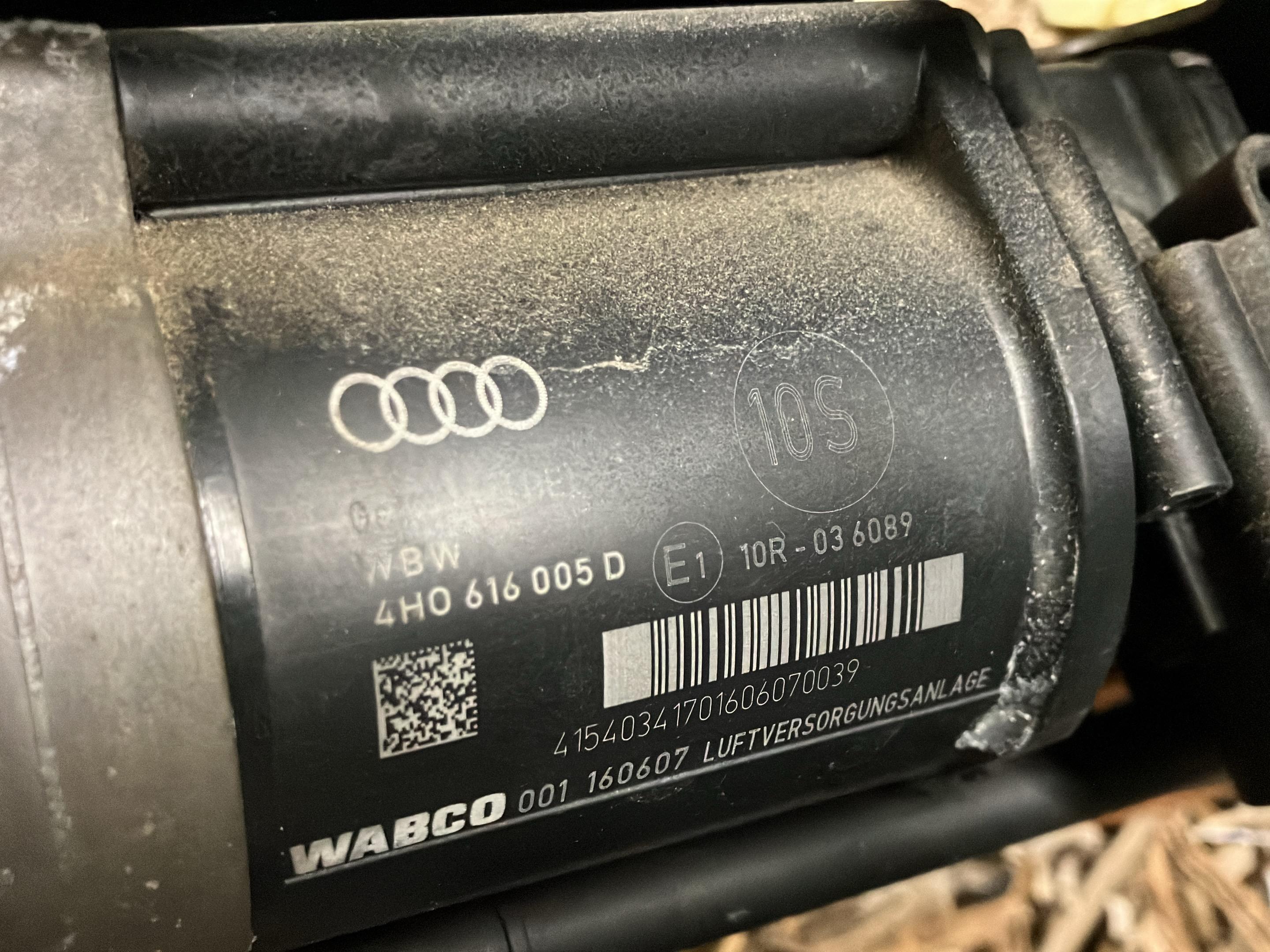 Fahrwerkskompressor AUDI A8 (4H) 3.0 TDI quattro  190 kW  258 PS (10.2013-01.2018)