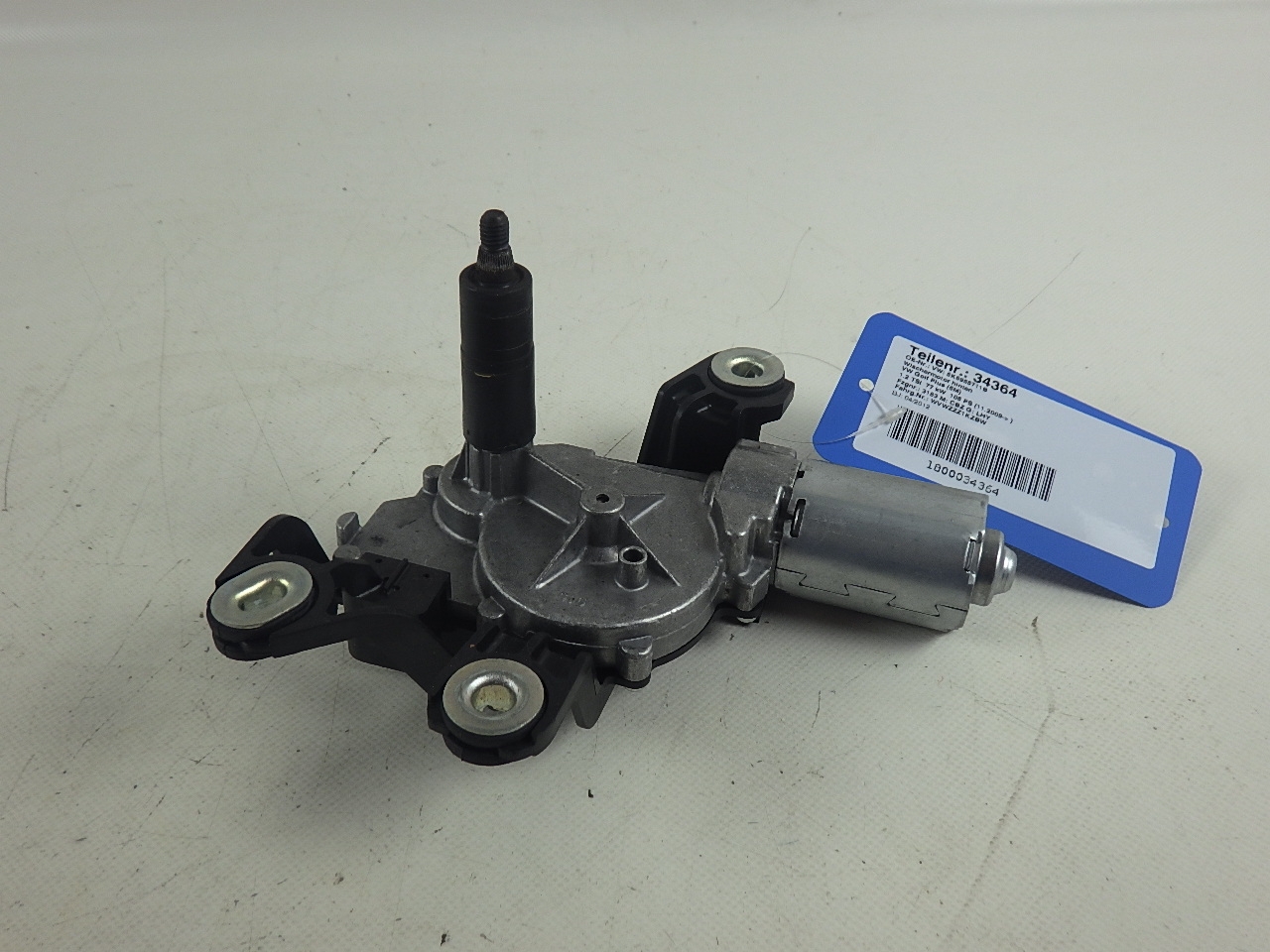Wischermotor hinten VW Golf V Plus (5M, 521) 1.2 TSI  77 kW  105 PS (11.2009-12.2013)