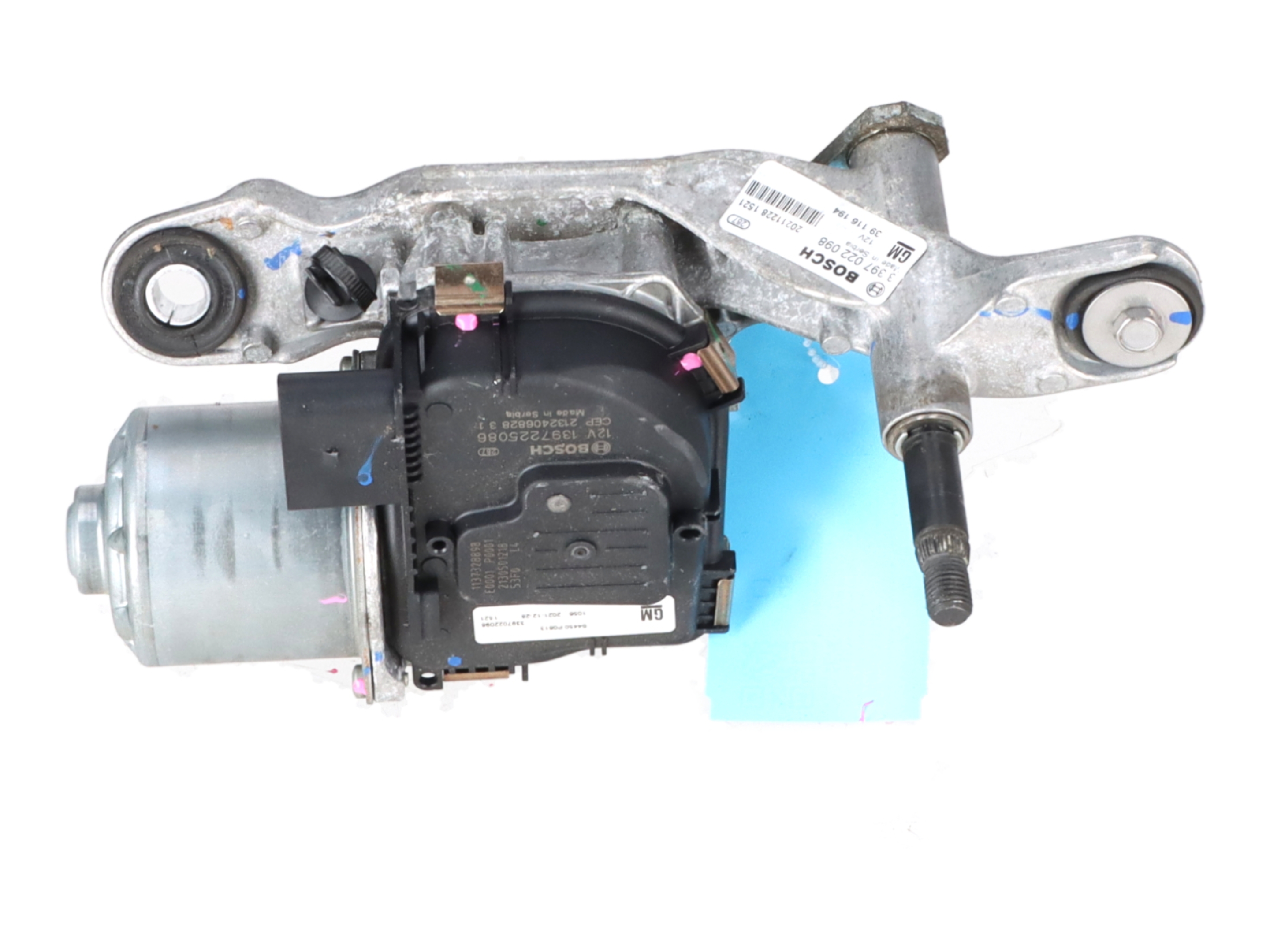 Motorul ștergătorului dreapta față OPEL Astra K Sports Tourer (B16) 1.2 Turbo  81 kW  110 PS (08.2019-> )