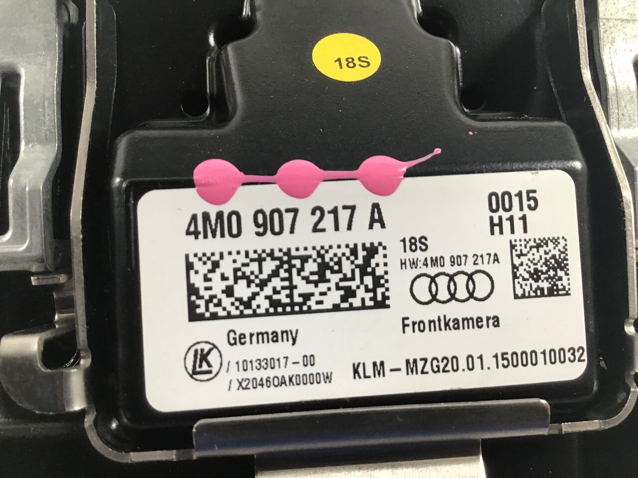 Frontcamera AUDI Q7 (4MB) 3.0 TDI  200 kW  272 PS (06.2015-> )