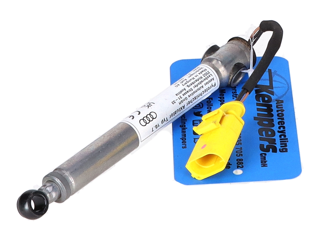 Actionneur capot moteur gauche AUDI A6 (4A, C8) 45 TFSI Mild Hybrid quattro  195 kW  265 PS (05.2020-> )