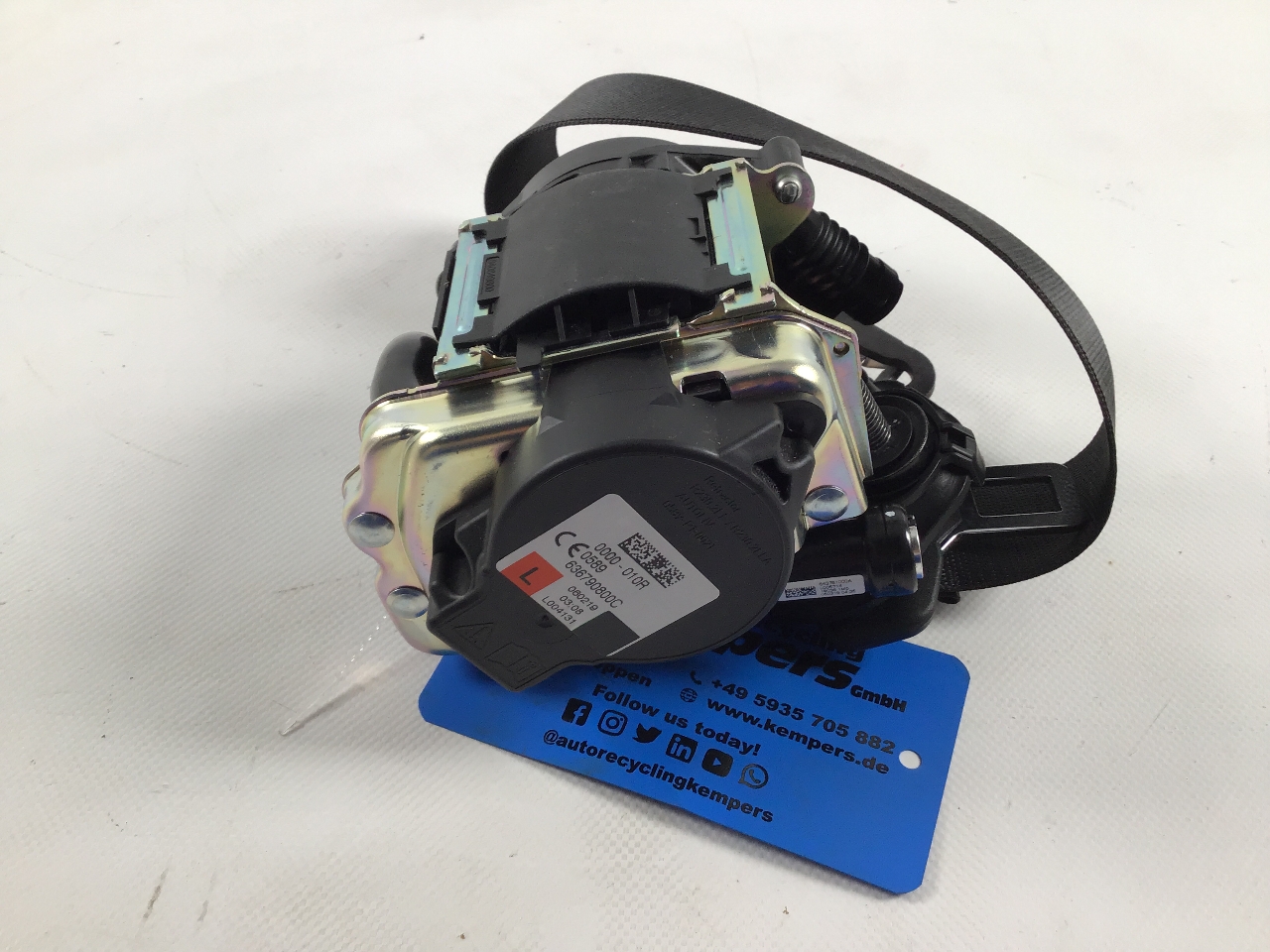 Veiligheidsgordel links TOYOTA Supra (DB) 3.0 GR  250 kW  340 PS (03.2019-> ) Veiligheidsgordel links TOYOTA Supra (DB) 3.0 GR  250 kW  340 PS (03.2019-> )