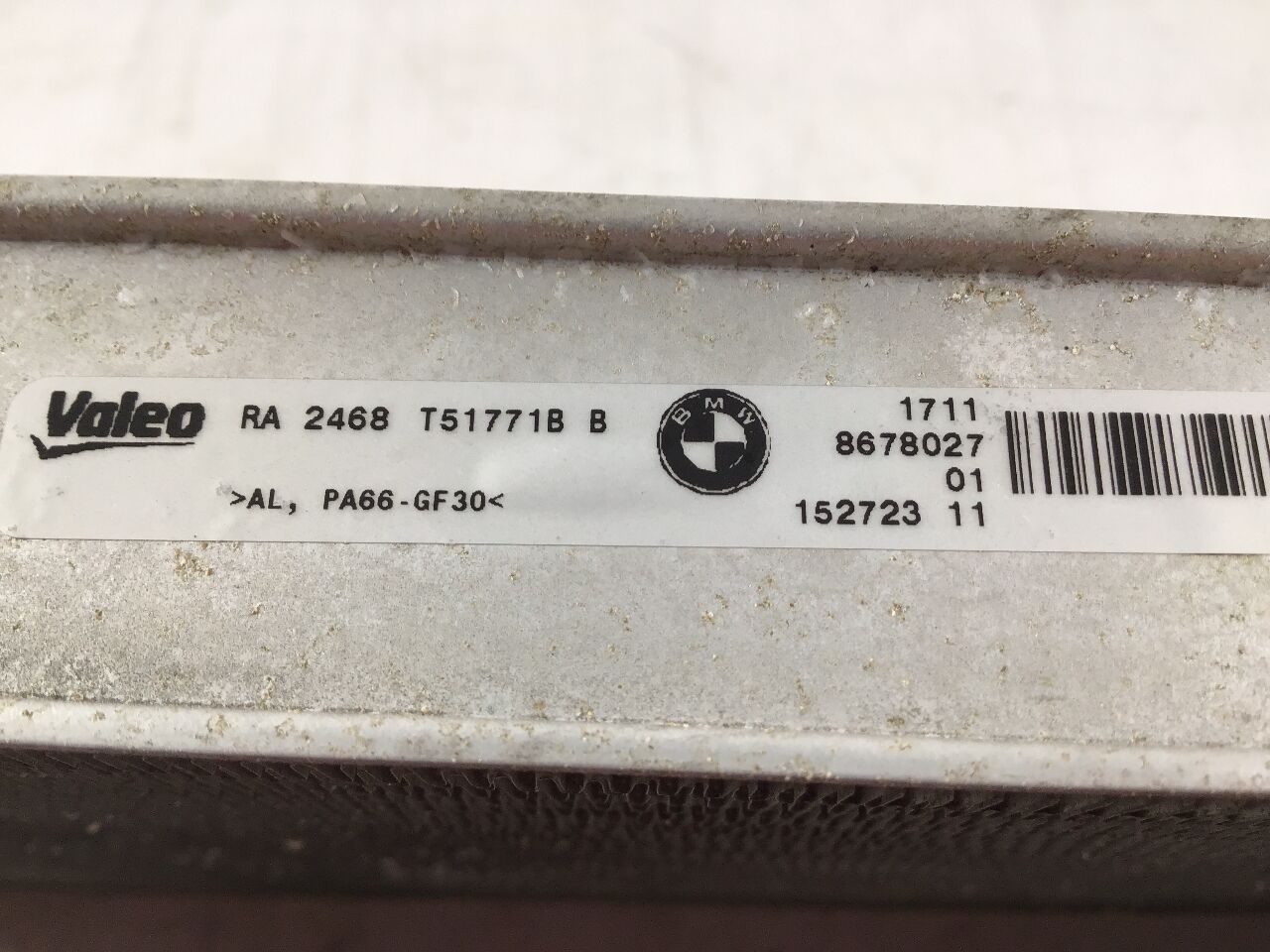 Radiateur BMW 1er (F20) 118i  100 kW  136 PS (03.2015-> )