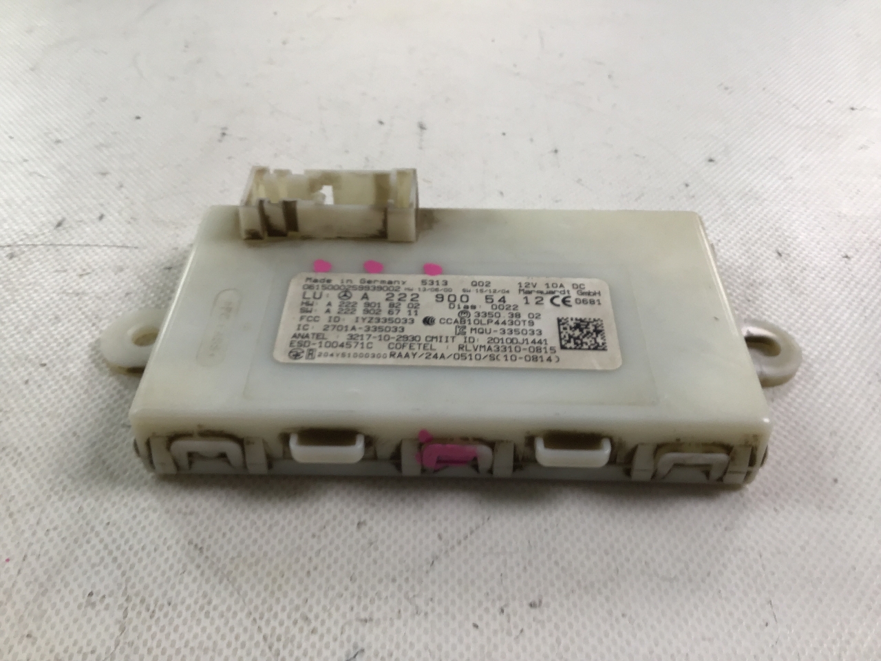 Control unit MERCEDES-BENZ GLC (X253) 250 d 4-matic  150 kW  204 PS (06.2015-> )