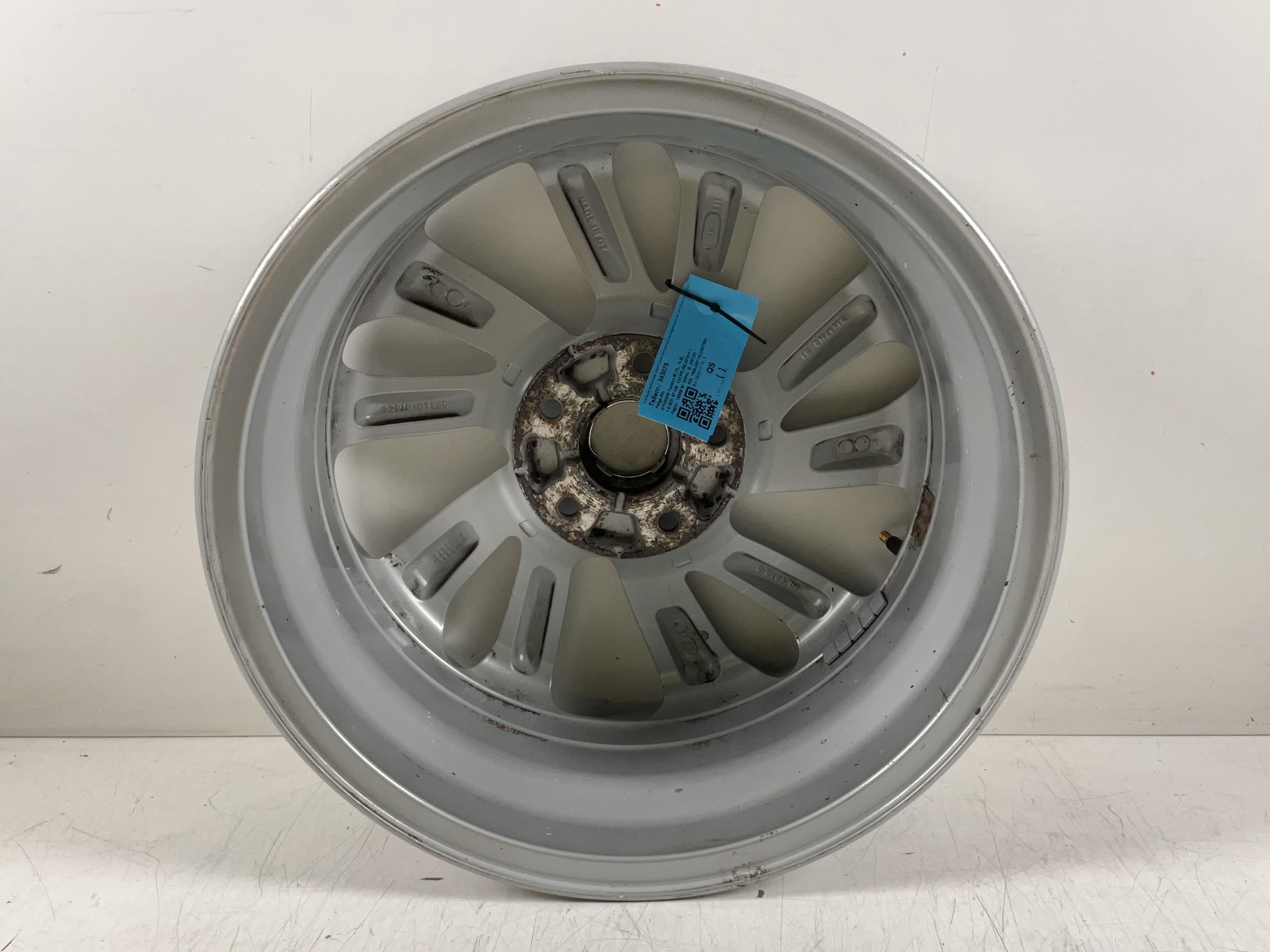 Velg Aluminium HYUNDAI Tucson III (TL, TLE) 1.6 GDi  97 kW  132 PS (06.2015-> )