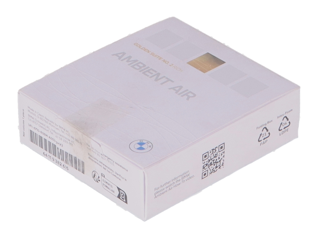 Ambient Air Duftkonzept BMW X5 (G05, F95) xDrive40d Mild-Hybrid  259 kW  352 PS (06.2023-> ) Ambient Air Duftkonzept BMW X5 (G05, F95) xDrive40d Mild-Hybrid  259 kW  352 PS (06.2023-> )