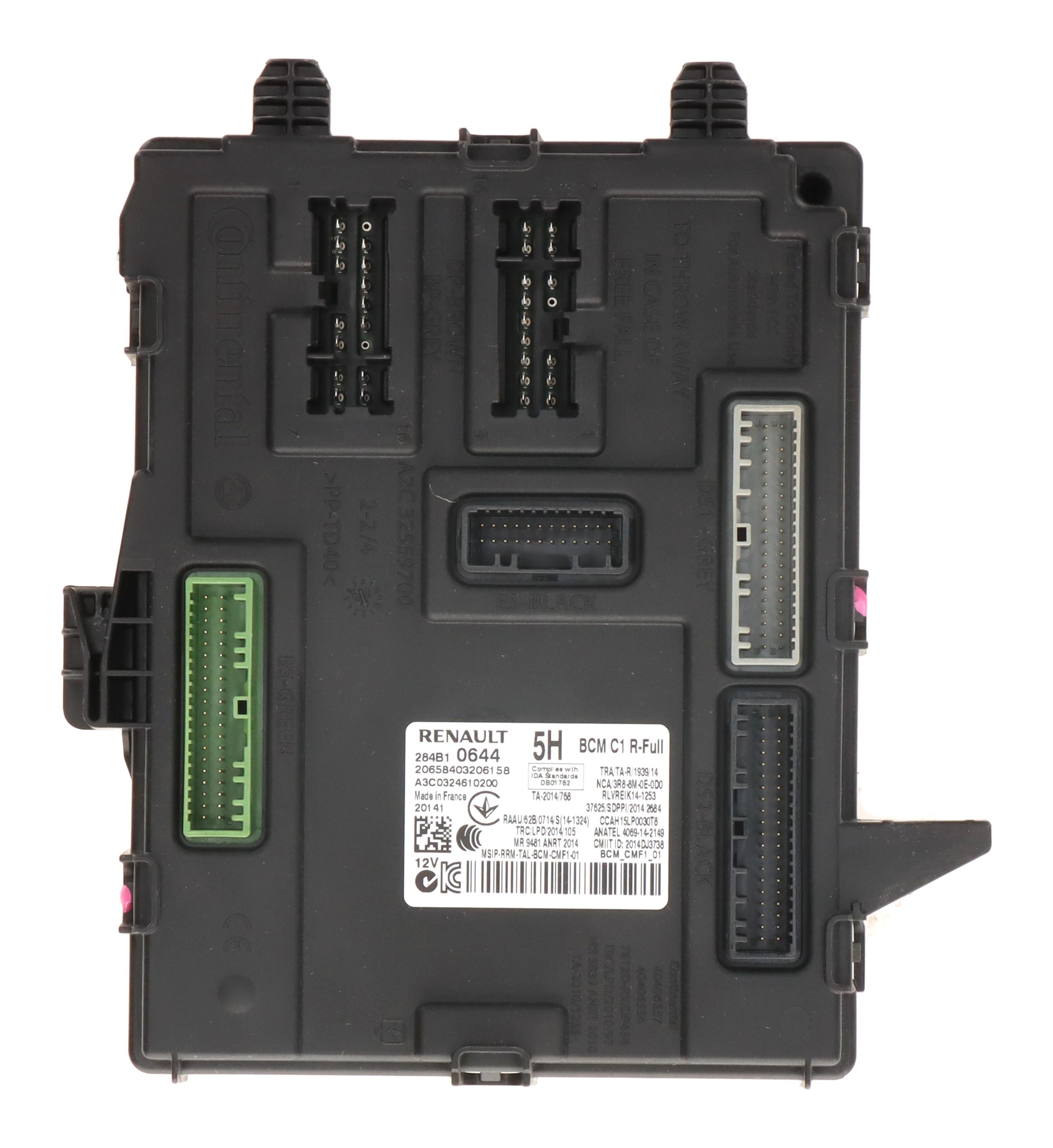 Control unit central electric (BCM) RENAULT Talisman (LP) 1.8 TCe 225  165 kW  224 PS (09.2018-> )