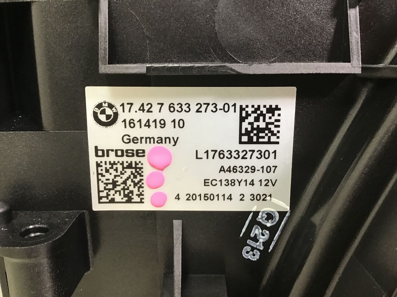 Koelerpakket zonder voorfront BMW 5er (F10) 520d  140 kW  190 PS (07.2014-10.2016)