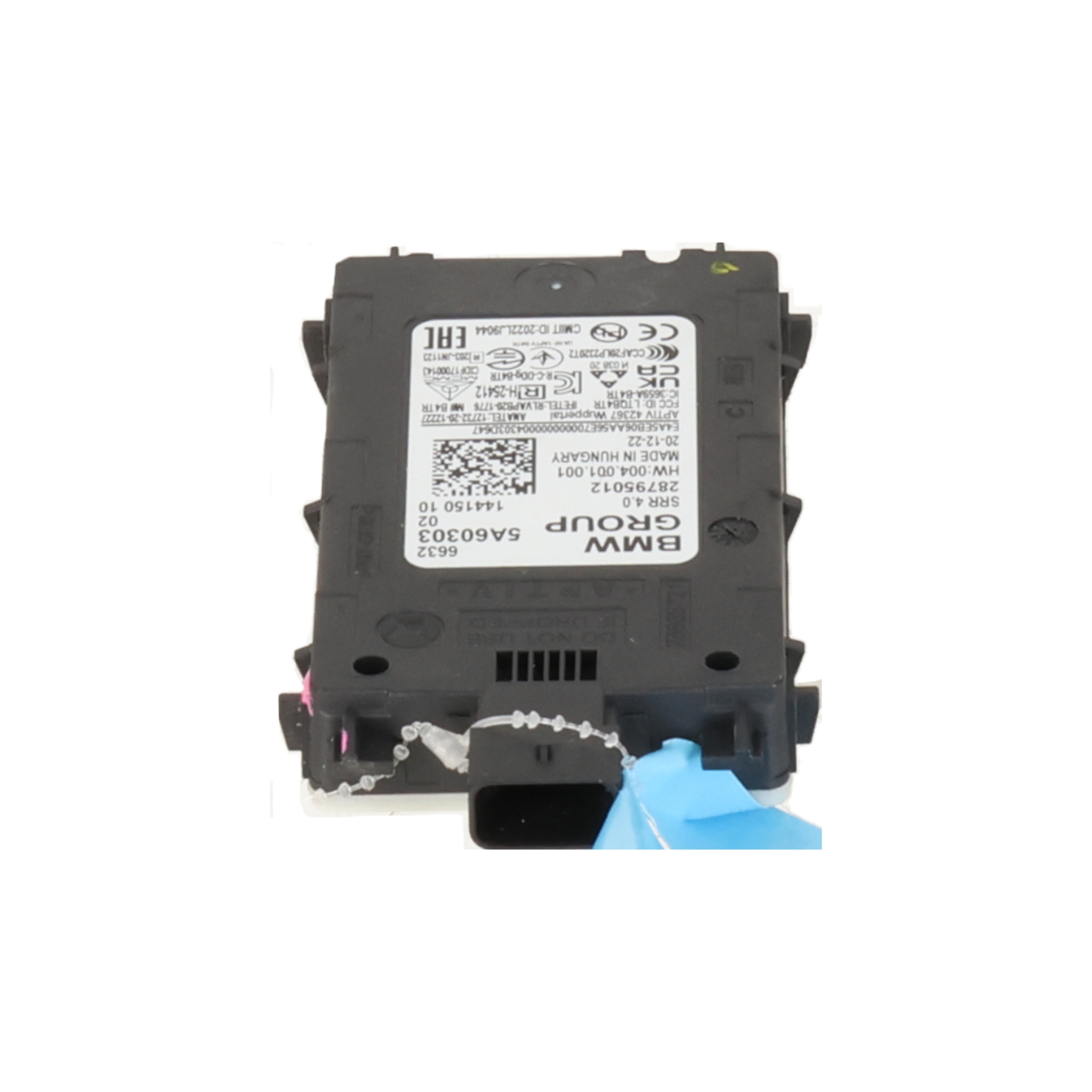 Radarsensor LCA bumper left front BMW XM (G09) Label  550 kW  748 PS (08.2023-> )