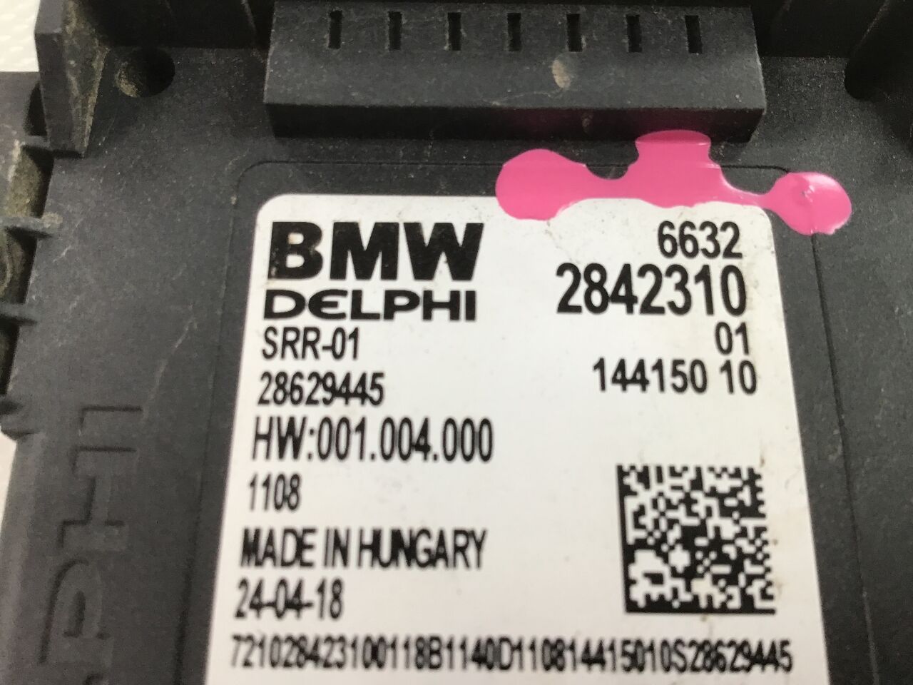 Radarsensor BMW 7er (G11, G12) 740Le xDrive  190 kW  258 PS (07.2016-02.2019)
