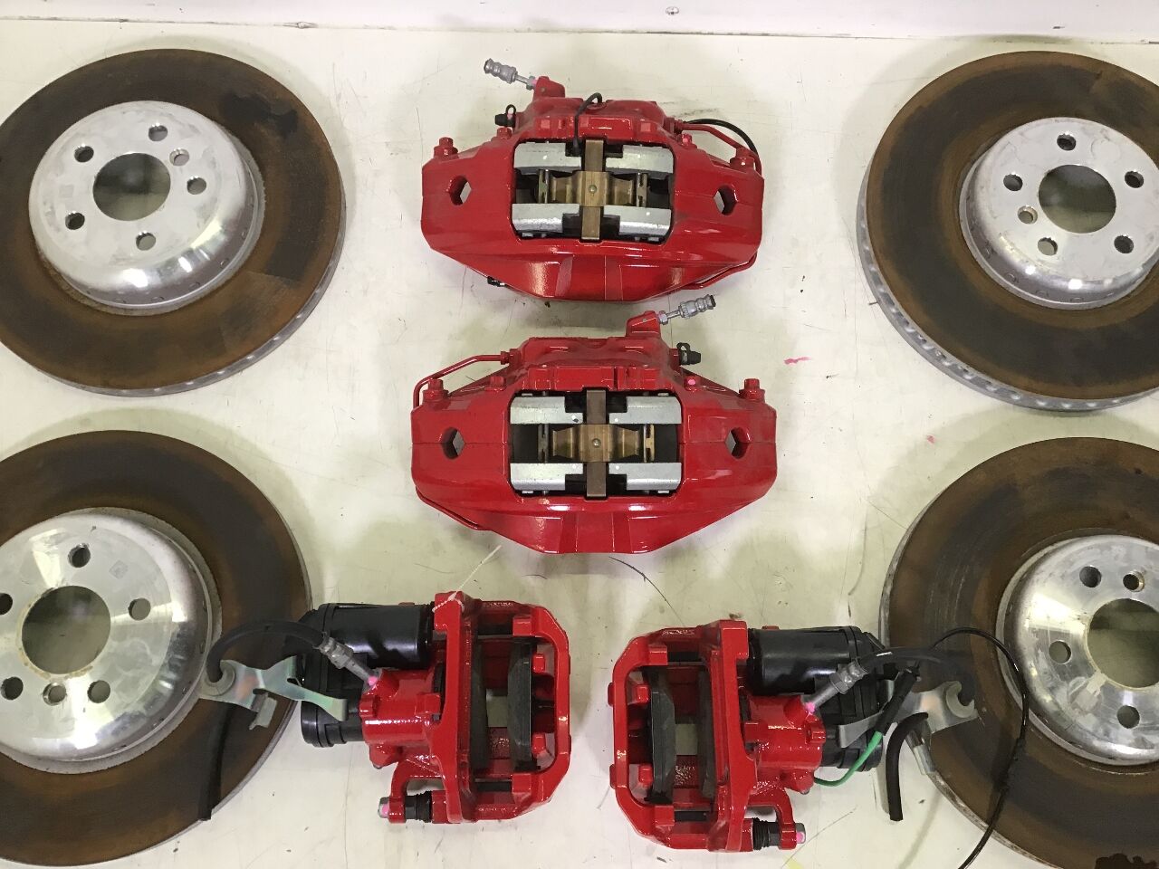 Brake calipers set TOYOTA Supra (DB) 3.0 GR  250 kW  340 PS (03.2019-> )