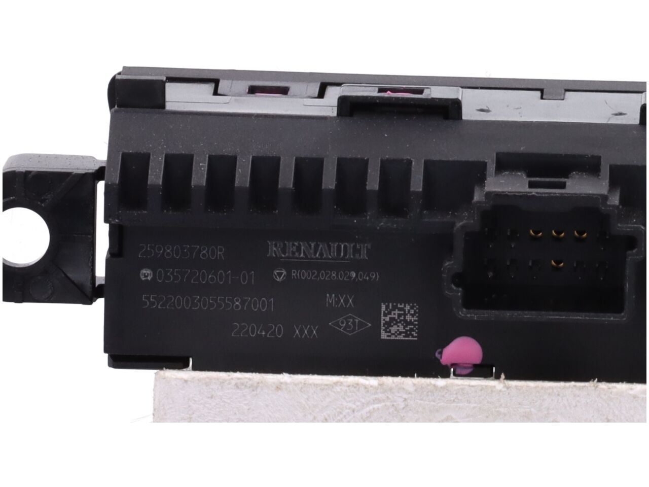Schakelaar voor koplamphoogteregeling RENAULT Captur II E-Tech 100  68 kW  92 PS (05.2020-> )