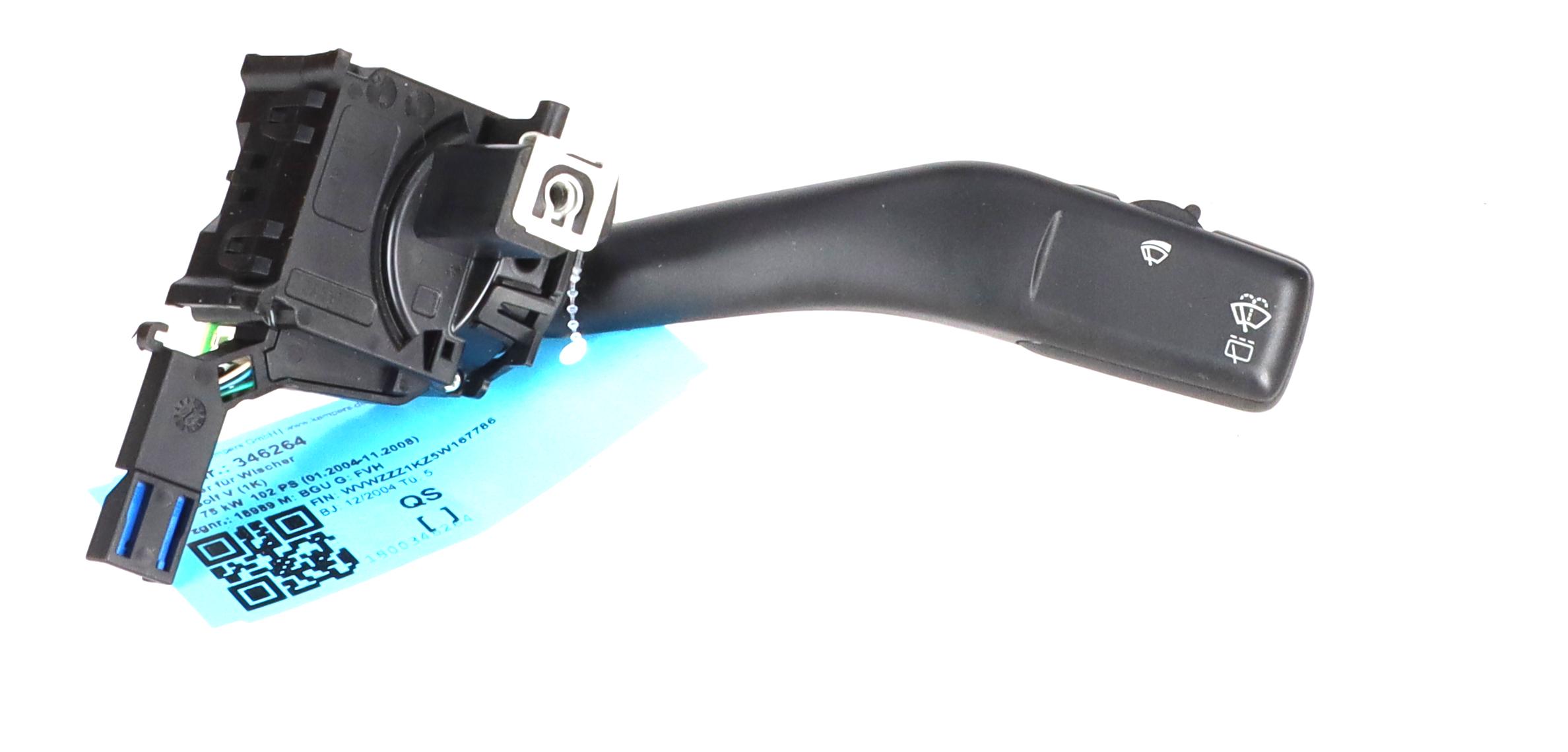 Switch for wiper VW Golf V (1K) 1.6  75 kW  102 PS (01.2004-11.2008)