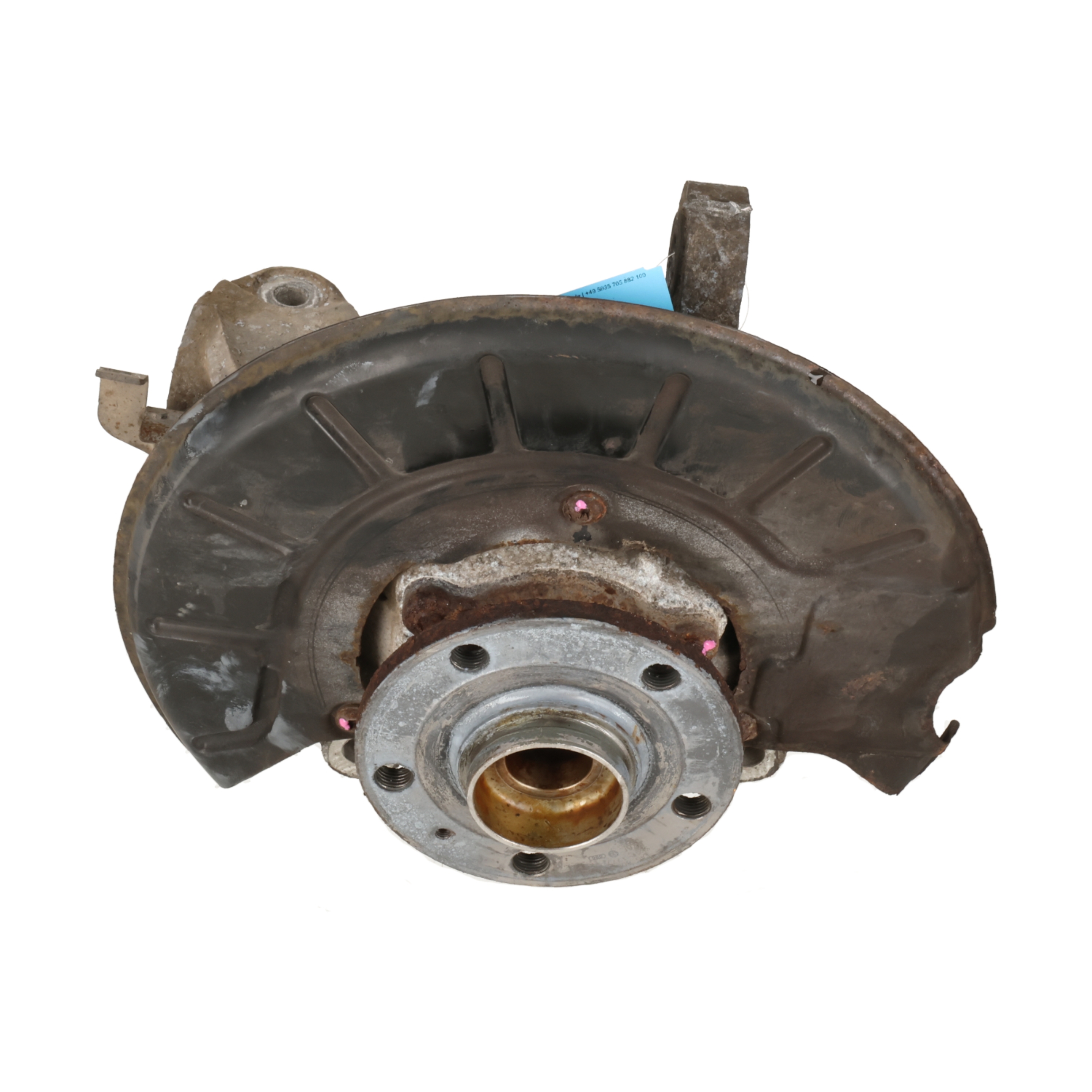 Axle stub left front VW Passat B6 CC (357) 3.6 V6 4motion  220 kW  299 PS (02.2008-12.2011)