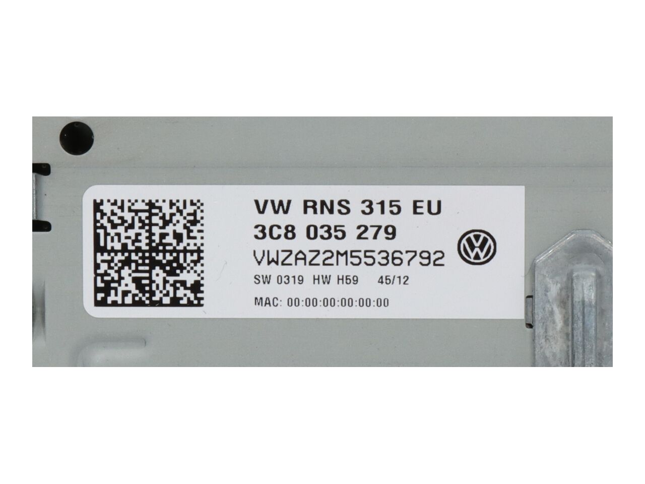 Radio VW Golf VI Variant (AJ5) 1.4 TSI  90 kW  122 PS (07.2009-07.2013)