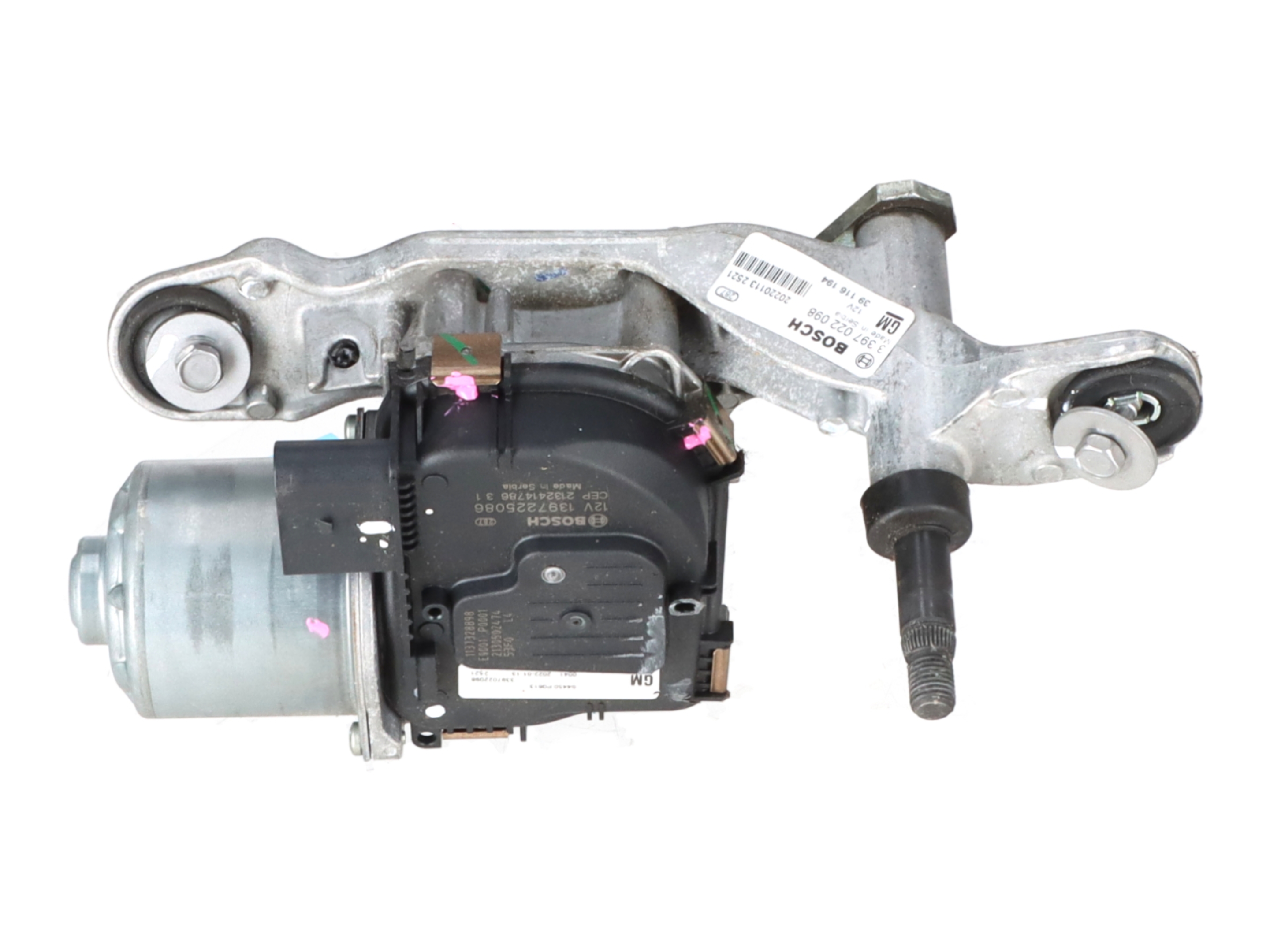 Motorul ștergătorului dreapta față OPEL Astra K Sports Tourer (B16) 1.2 Turbo  96 kW  131 PS (08.2019-> )