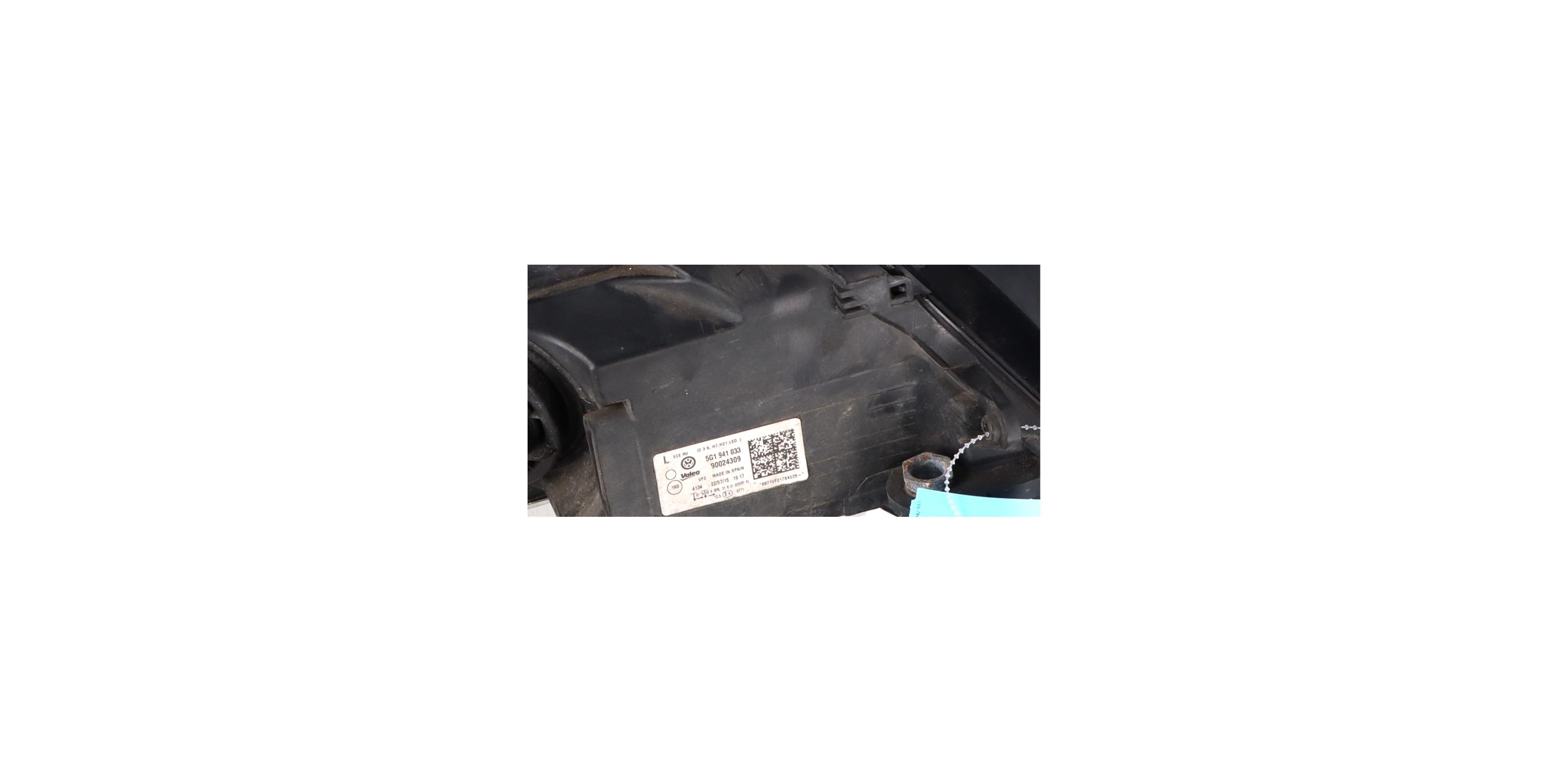 Hauptscheinwerfer links VW Golf VII Variant (BA, BV) 2.0 GTD  135 kW  184 PS (01.2015-> )