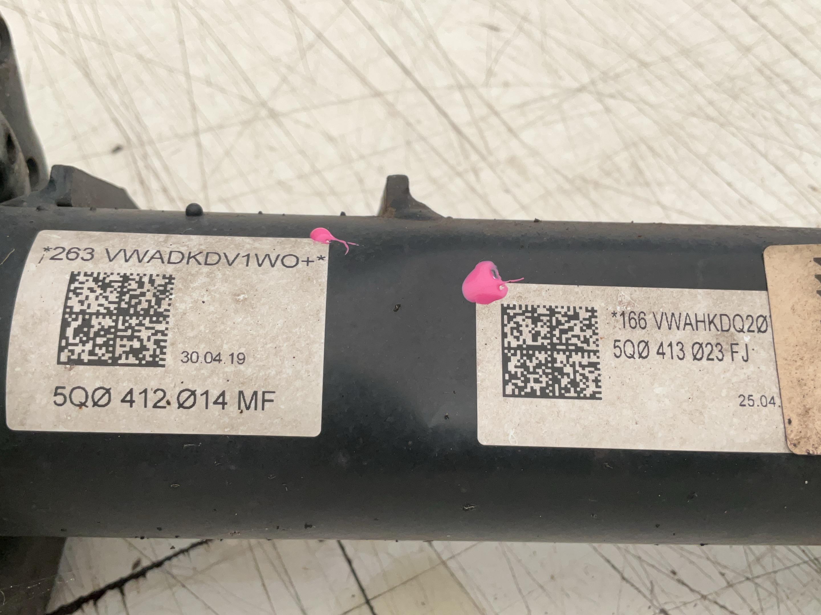 Jambe de suspension avant droit VW Golf VII Sportsvan (AM, AN) 1.5 TSI  96 kW  130 PS (05.2017-> )