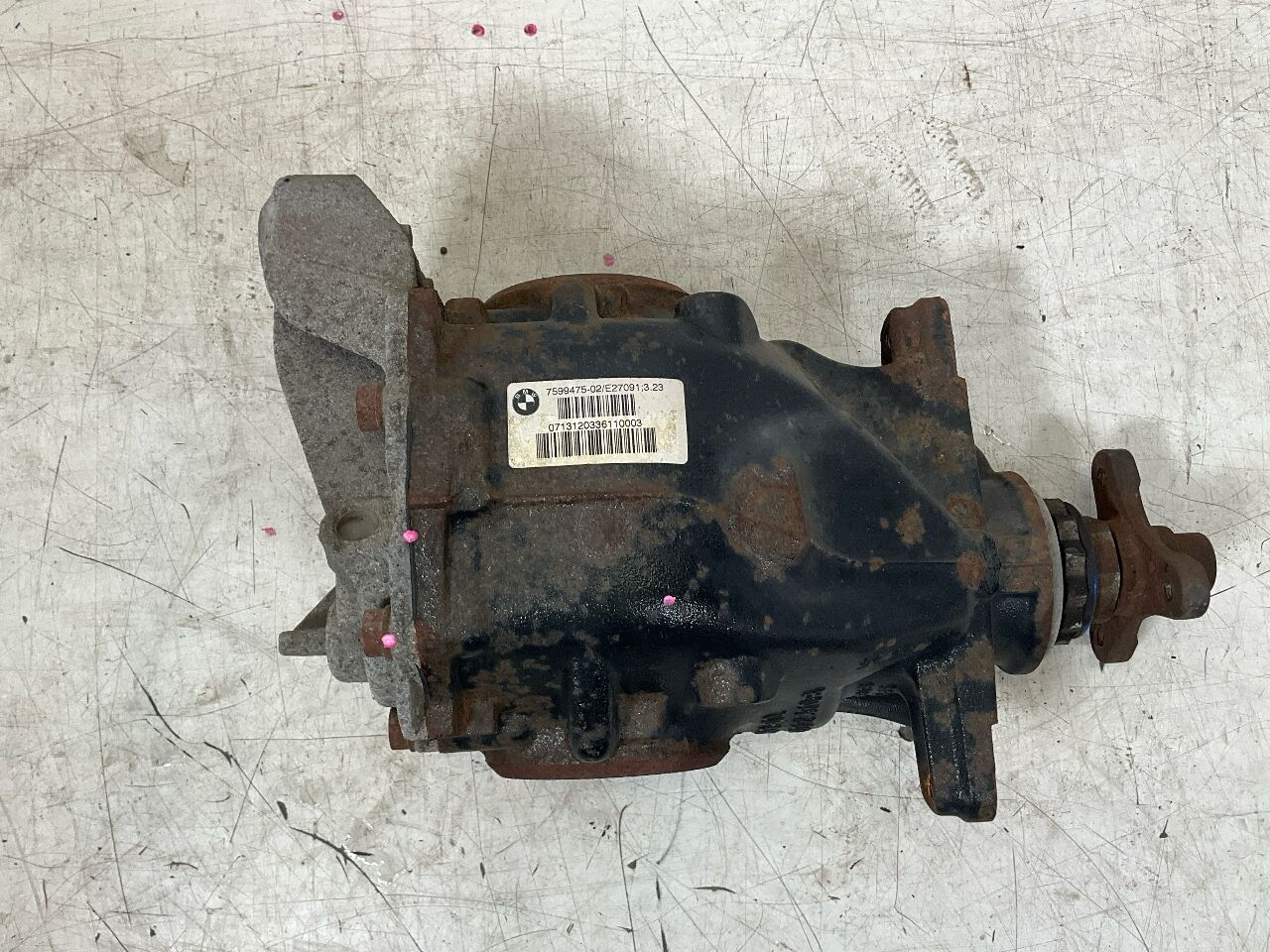 Rear axle gearbox BMW 3er Touring (F31) 320d xDrive  135 kW  184 PS (01.2012-06.2015)