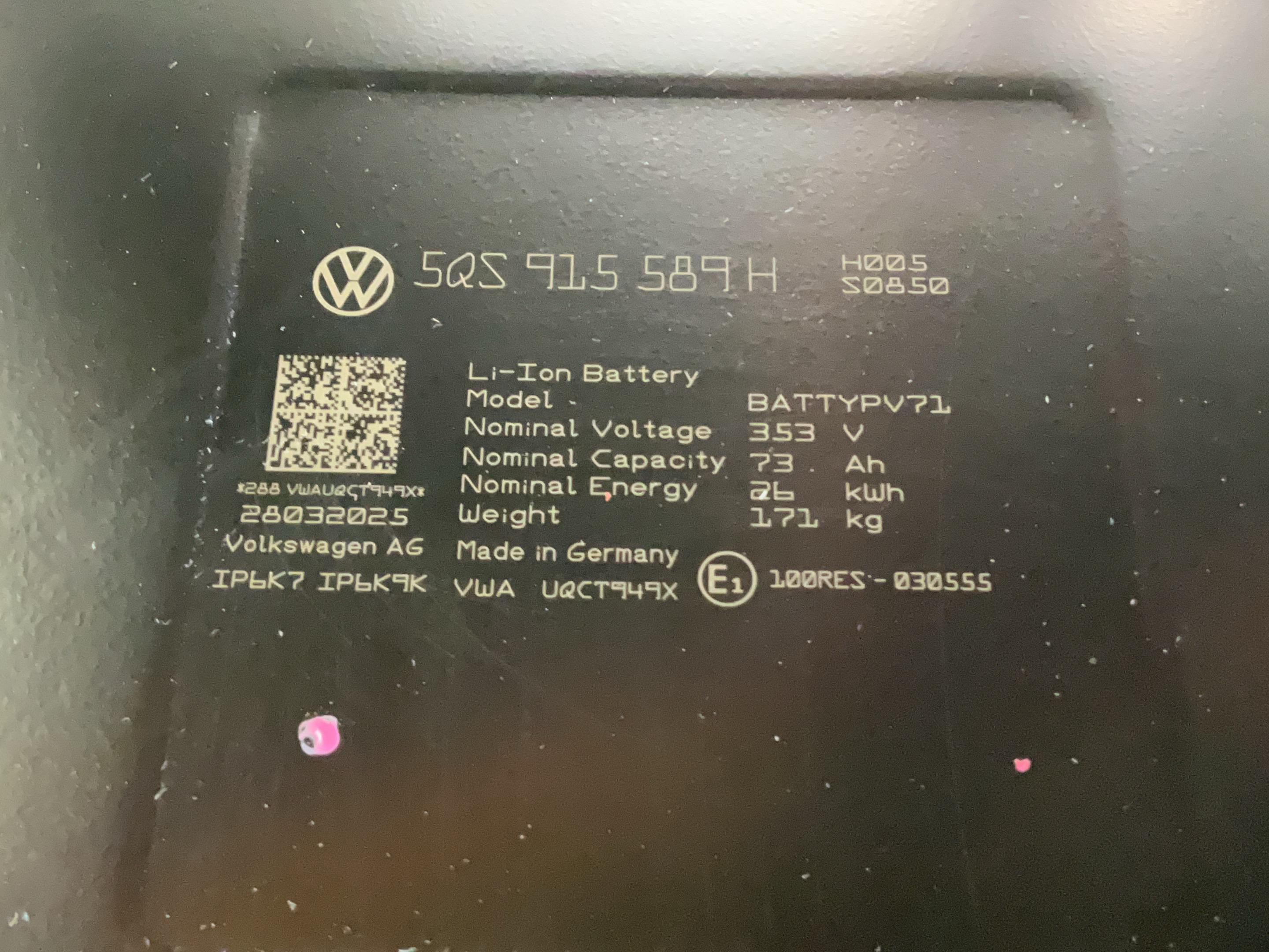 Akumulator hybrydowy VW Tiguan III (CT1) 1.5 eTSI  110 kW  150 PS (09.2023-> )