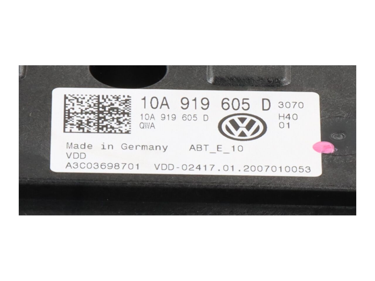 Display VW ID.3 (E11) 1st  150 kW  204 PS (11.2019-> )