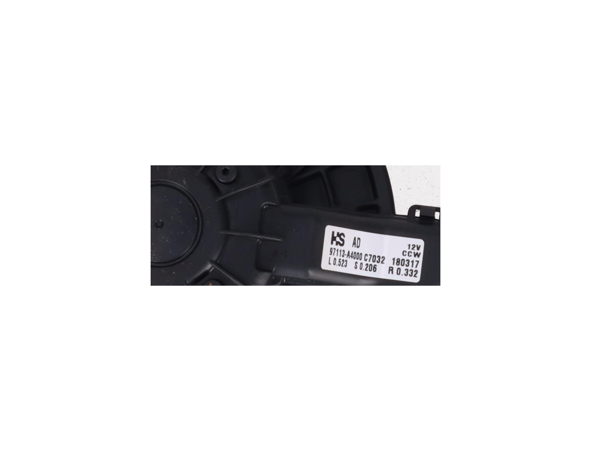 Ventilateur de chauffage HYUNDAI i30 III Fastback (PDE, PDEN) 1.4 T-GDI  103 kW  140 PS (06.2017-> )