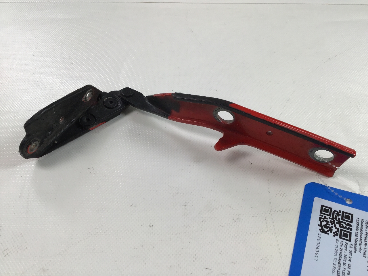 Motorhaubenscharnier FERRARI Maranello 5.5  357 kW  486 PS (04.1996-12.2001) Motorhaubenscharnier FERRARI Maranello 5.5  357 kW  486 PS (04.1996-12.2001)