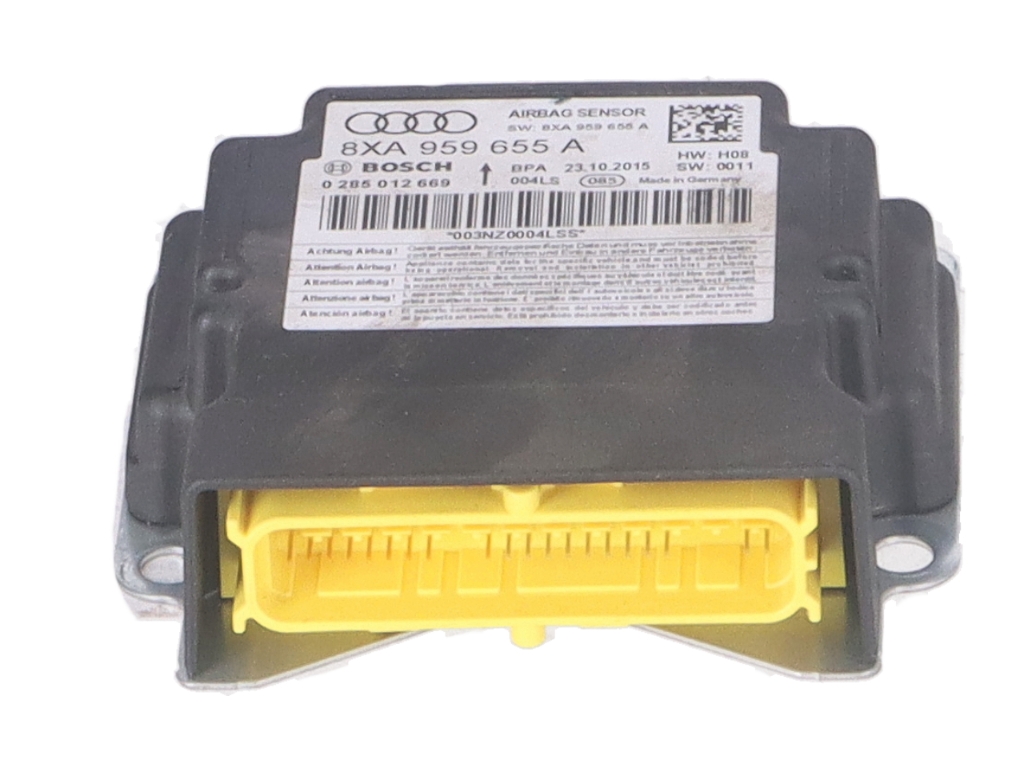 Unité de commande airbag AUDI A1 Sportback (8XA) 1.4 TFSI  92 kW  125 PS (11.2014-10.2018) Unité de commande airbag AUDI A1 Sportback (8XA) 1.4 TFSI  92 kW  125 PS (11.2014-10.2018)