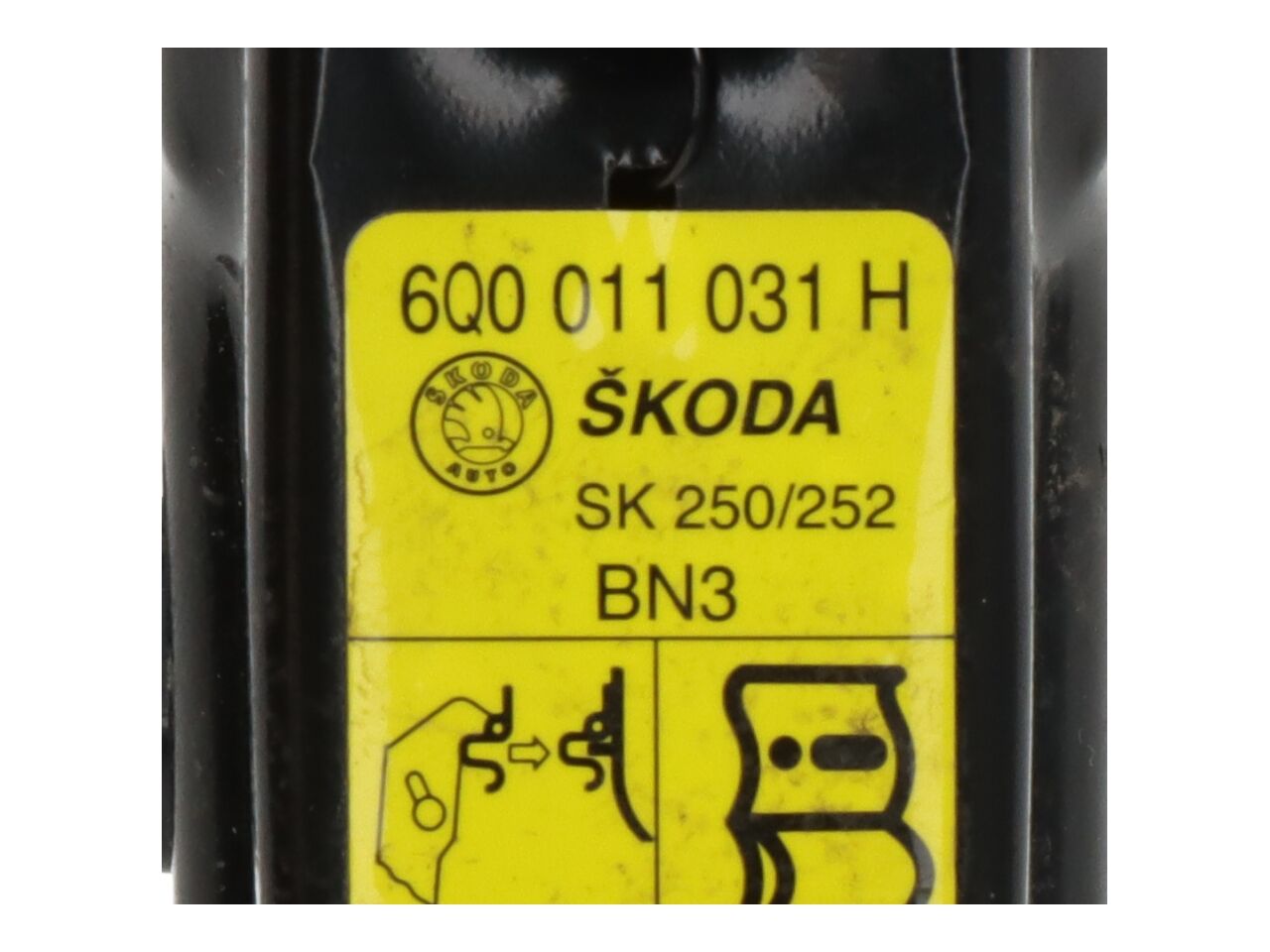 Krik SKODA Fabia II (5J) 1.6 TDI  66 kW  90 PS (03.2010-12.2014)
