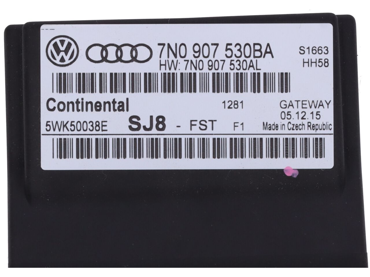 Steuergerät Gateway VW Caddy IV Kasten (SA) 2.0 TDI  55 kW  75 PS (05.2015-> )