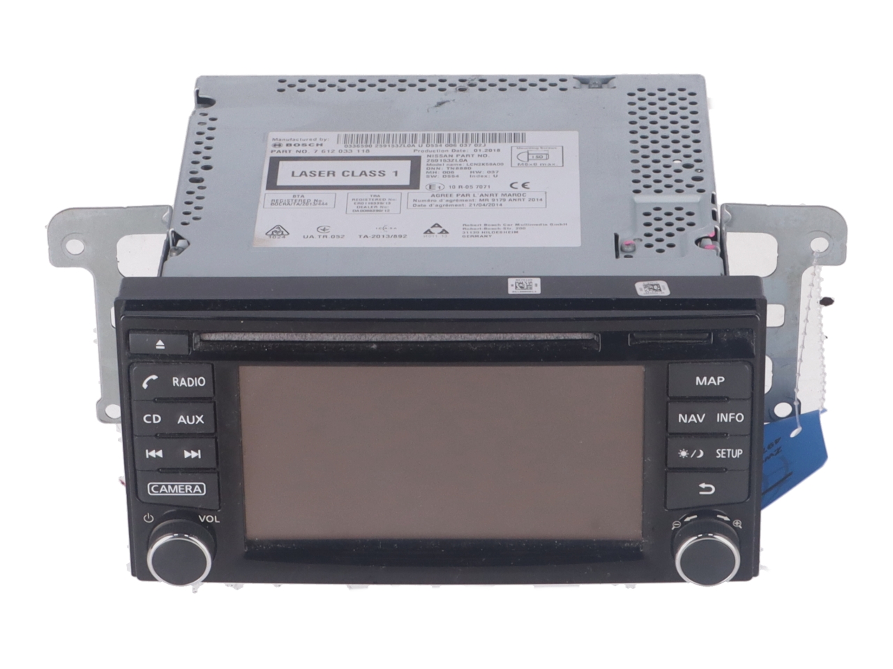 Headunit (Multimedia) NISSAN Pulsar (C13) 1.6 DIG-T  140 kW  190 PS (02.2015-> )
