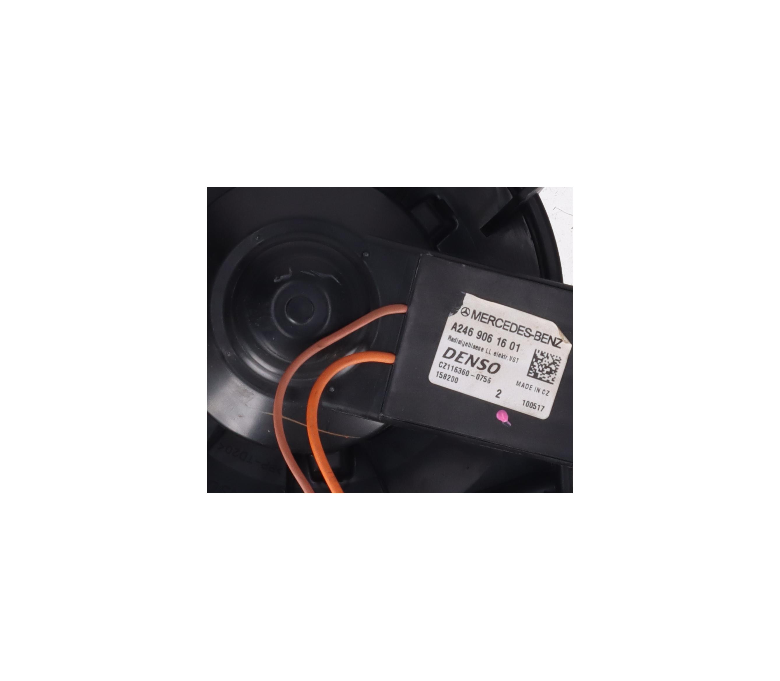 Heater blower MERCEDES-BENZ B-Klasse Sports Tourer (W246, W242) B 180 CDI / d  80 kW  109 PS (02.2013-> )