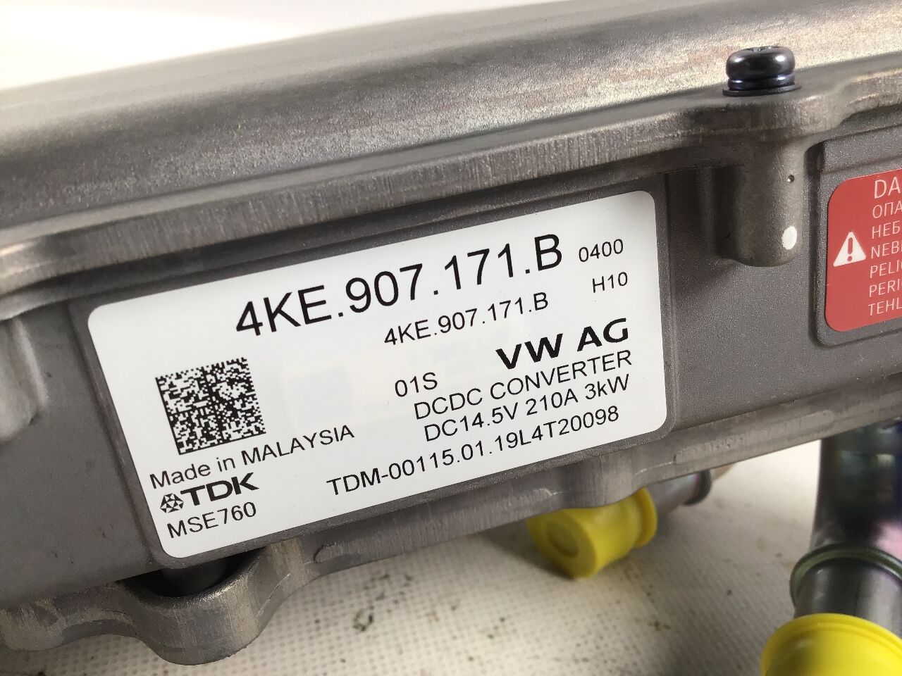 Voltage transformer battery AUDI E-TRON (GEN) Electric quattro  300 kW  408 PS (09.2018-> )