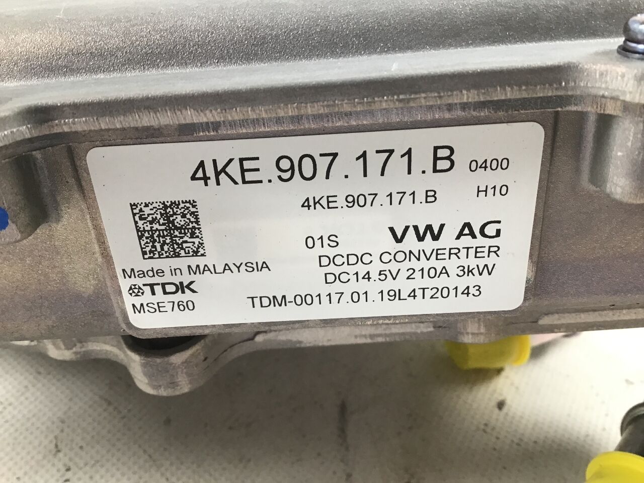 Voltage transformer battery AUDI E-TRON (GEN) Electric quattro  300 kW  408 PS (09.2018-> )