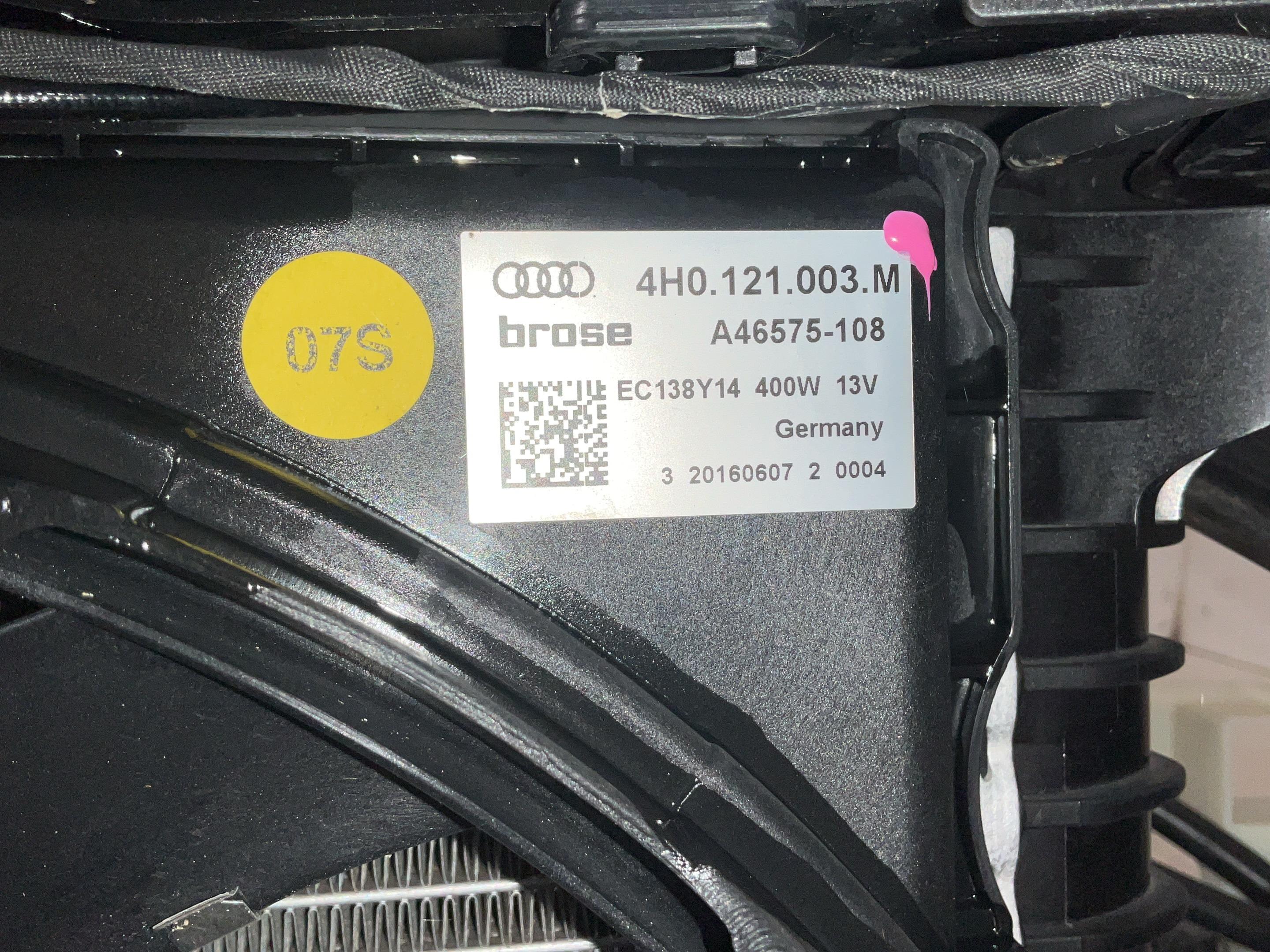 Koelpakket met voorfront AUDI A8 (4H) 3.0 TDI quattro  190 kW  258 PS (10.2013-01.2018)