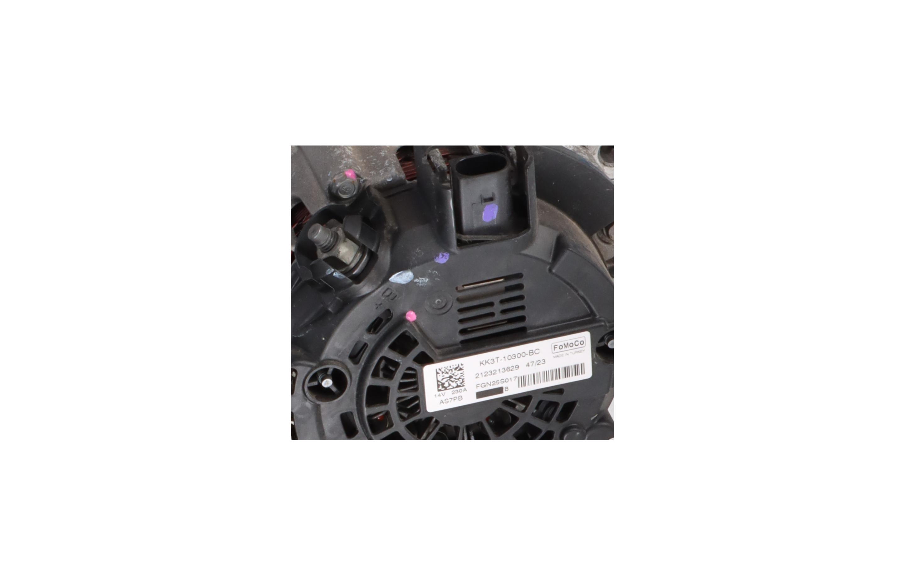 Alternator FORD USA Mustang Mach-E (CGW) EV 4x4  258 kW  351 PS (04.2021-> )