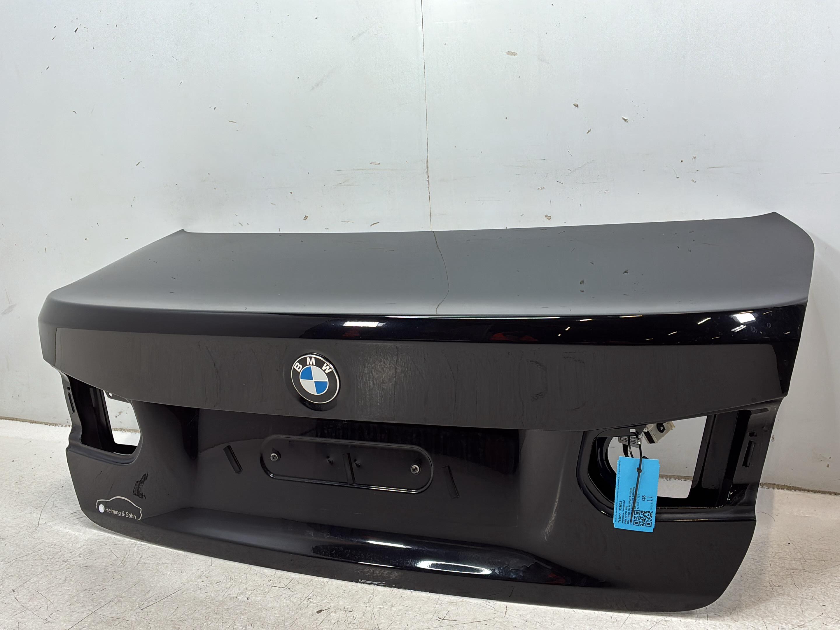 Hayon / couvercle de coffre BMW 3er (F30, F80) 320d  140 kW  190 PS (07.2015-10.2018)