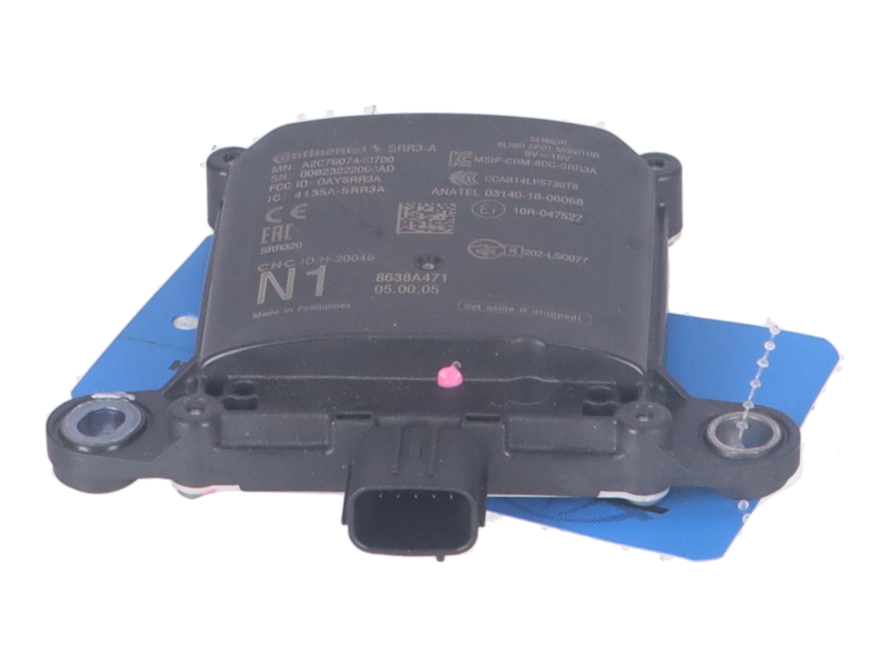 Radarsensor LCA bumper left rear MITSUBISHI Eclipse Cross (GK) Plug-in Hybrid 4WD  72 kW  98 PS (01.2021-> ) Radarsensor LCA bumper left rear MITSUBISHI Eclipse Cross (GK) Plug-in Hybrid 4WD  72 kW  98 PS (01.2021-> )