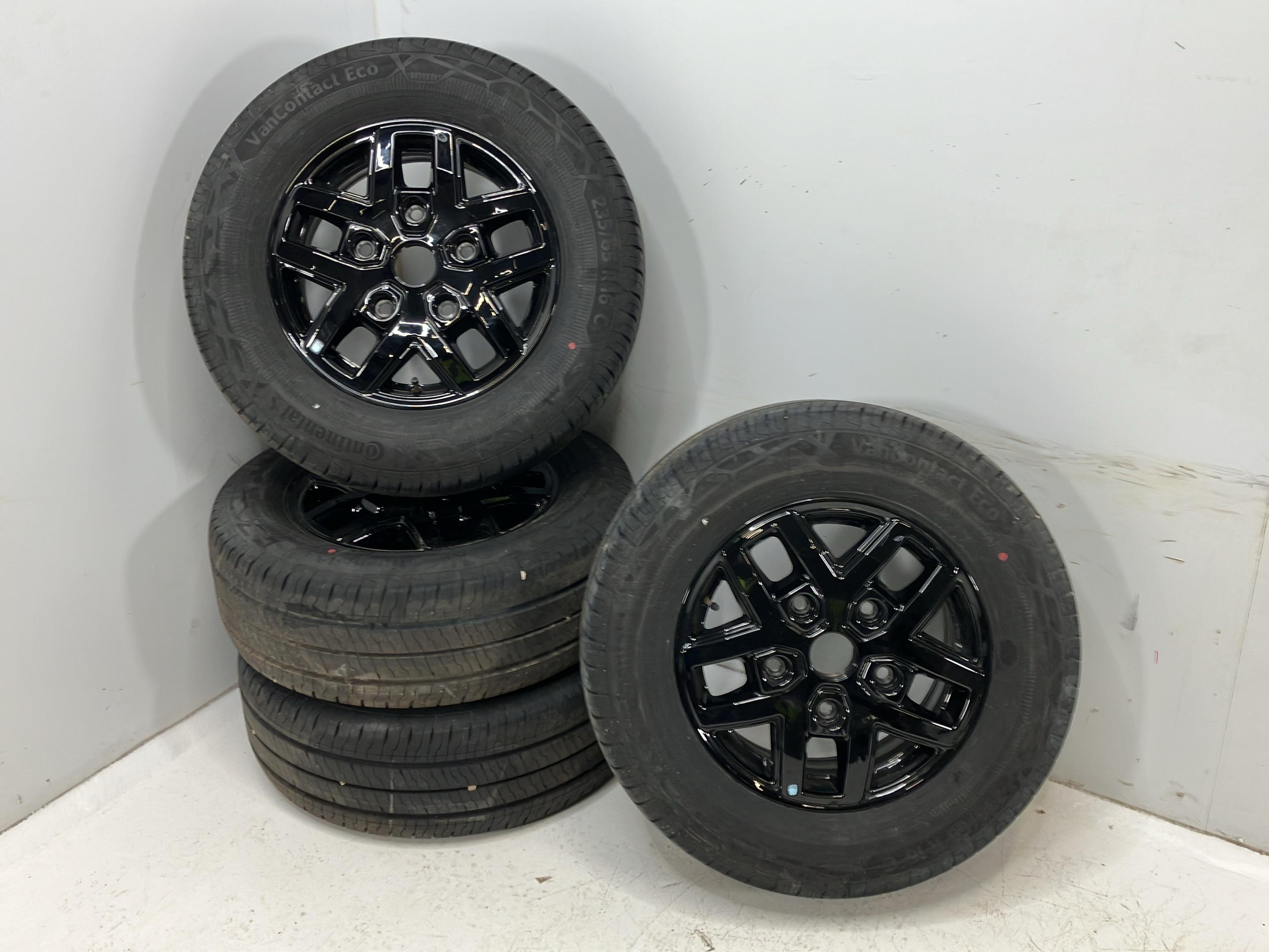 Roues complètes FORD Transit V363 Pritsche/Fahrgestell (FED, FFD) 2.0 EcoBlue  121 kW  165 PS (07.2023-> )